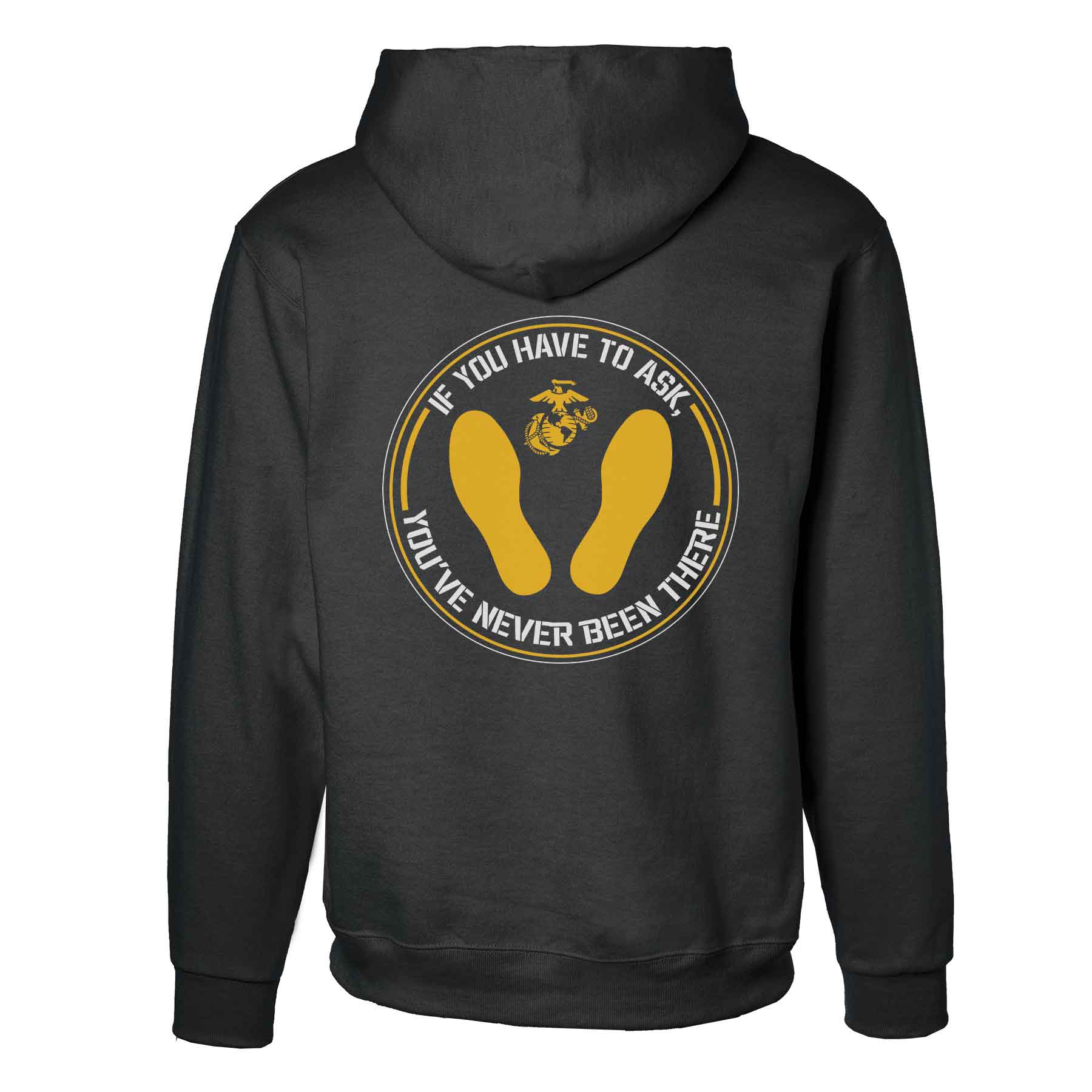 USMC Yellow Footprints Hoodie