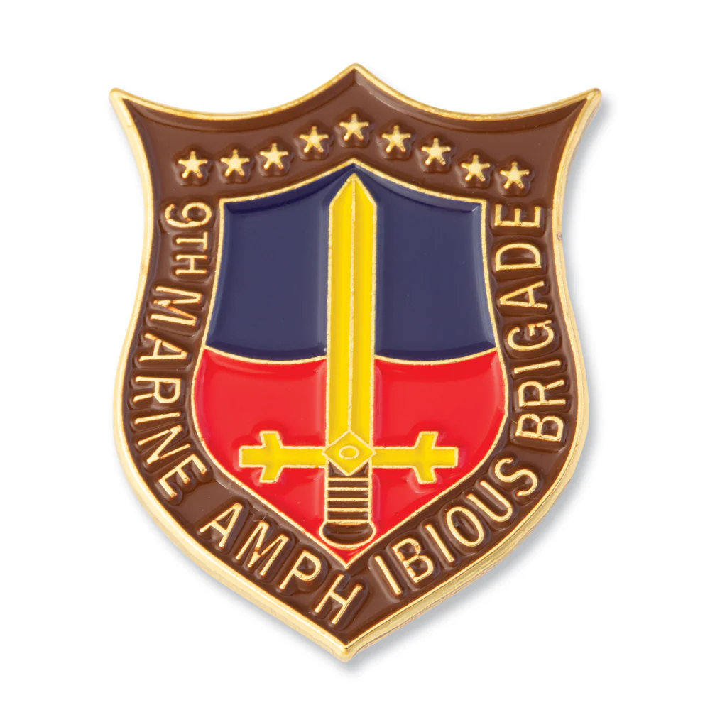 9th Marine Amphibious Brigade Pin