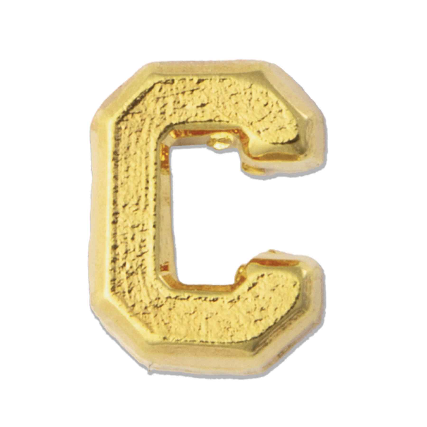 Small Gold Letter C