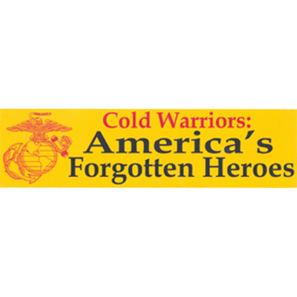 Cold Warriors Bumper Sticker
