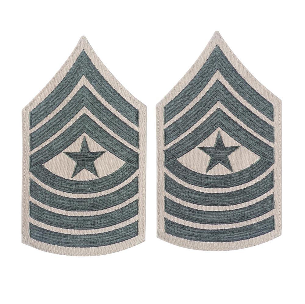 Green on Khaki Chevrons - Image 11