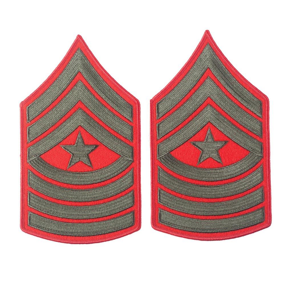 Green on Red Chevrons - Image 11