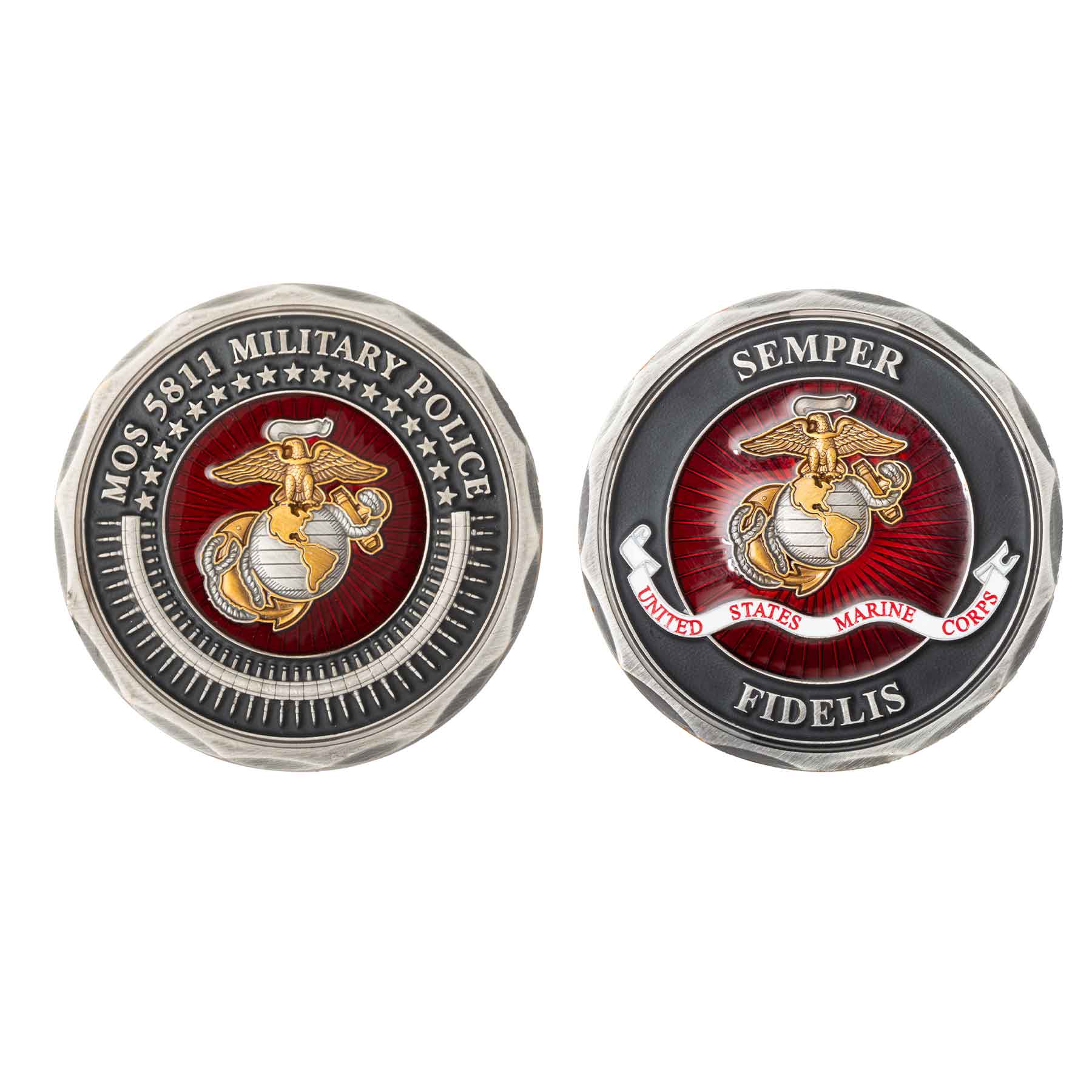 USMC Military Police Challenge Coin