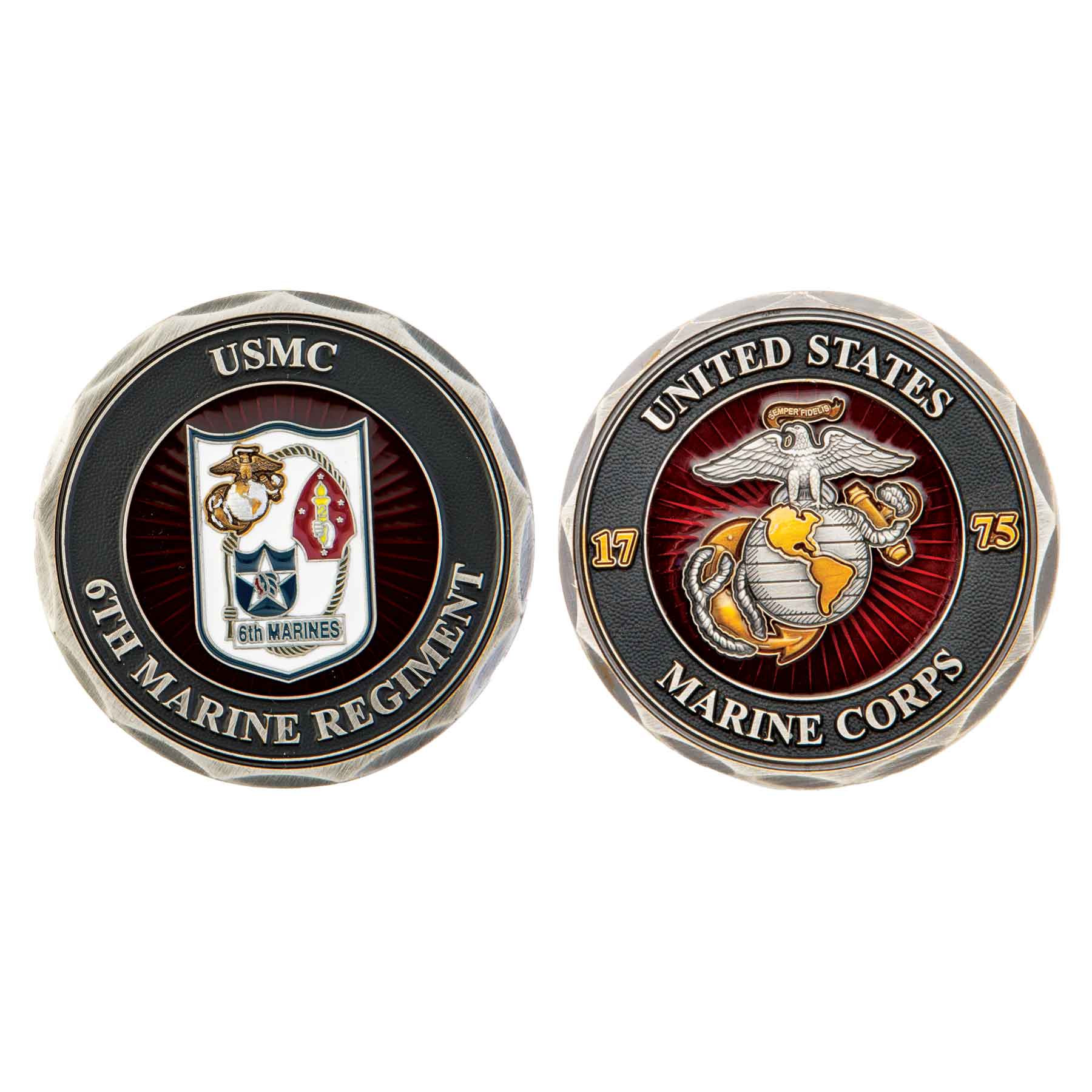 6th Marines Regimental Challenge Coin