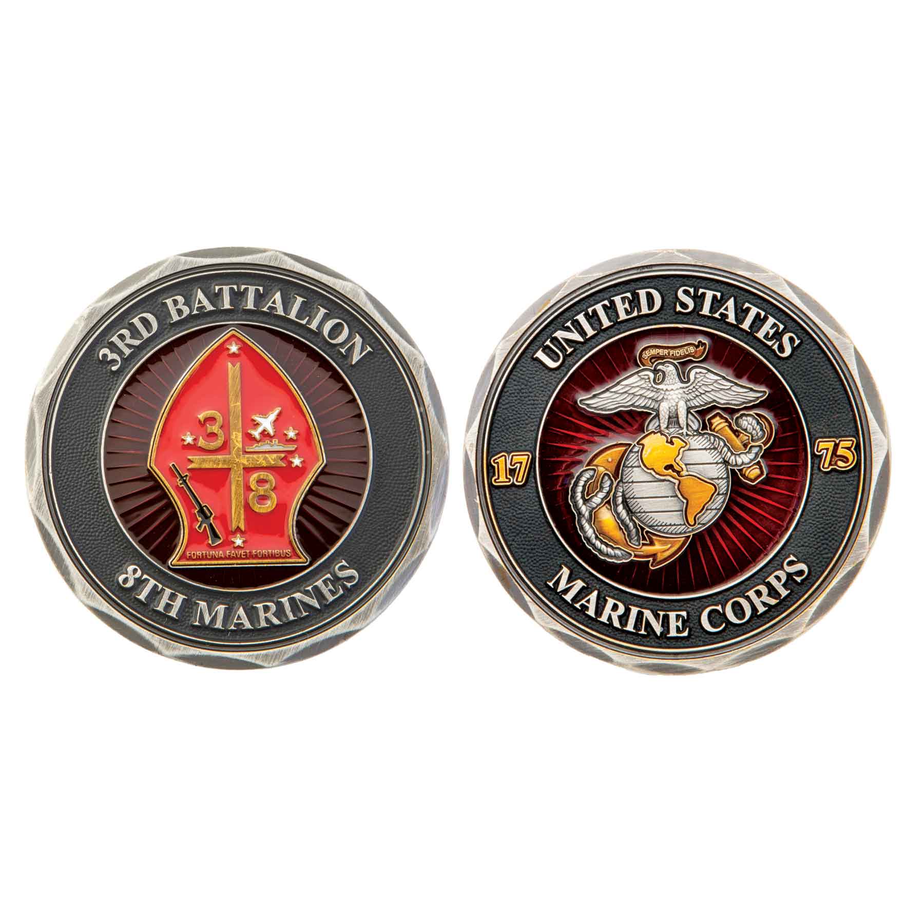 3rd Battalion 8th Marines Challenge Coin