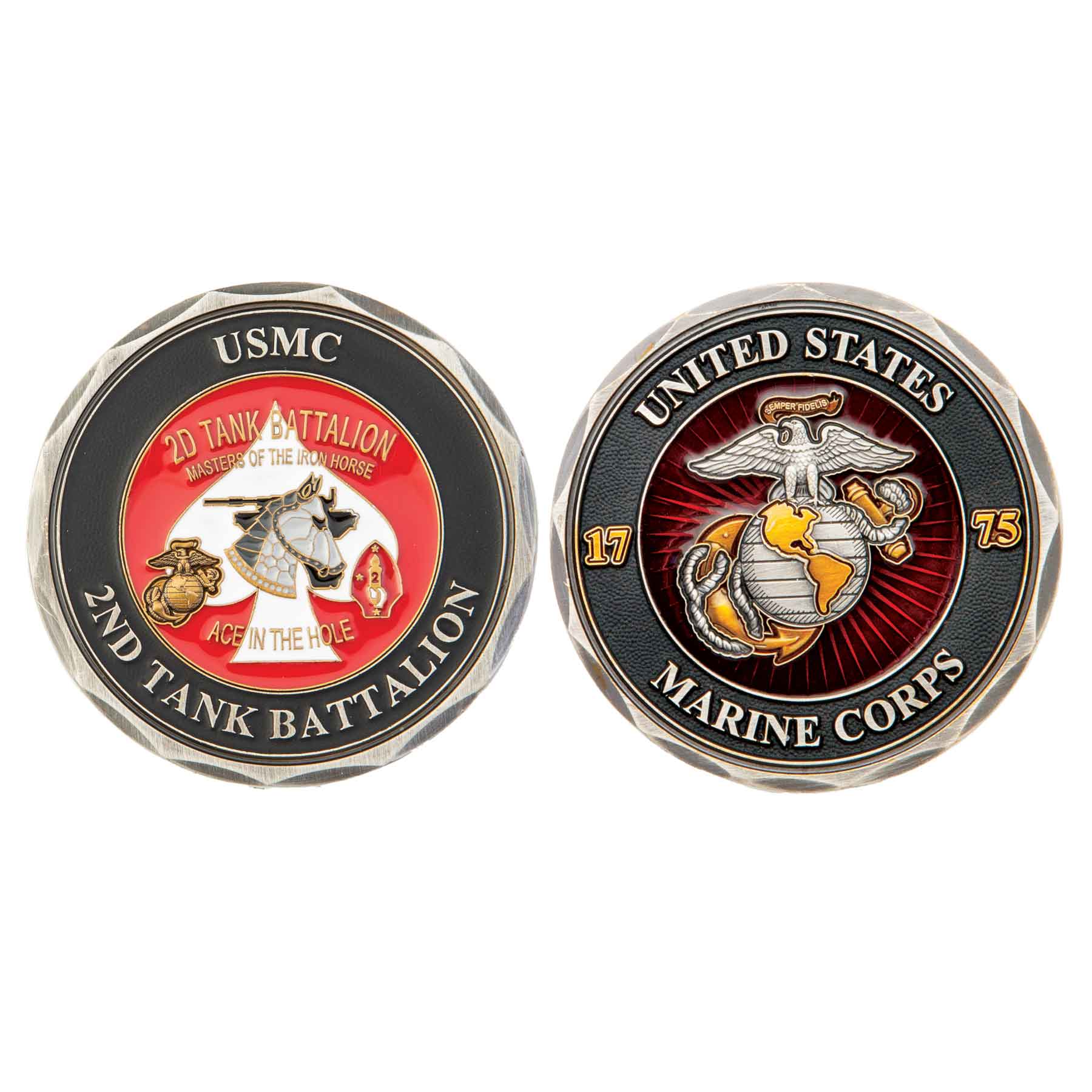 2nd Tank Battalion Challenge Coin