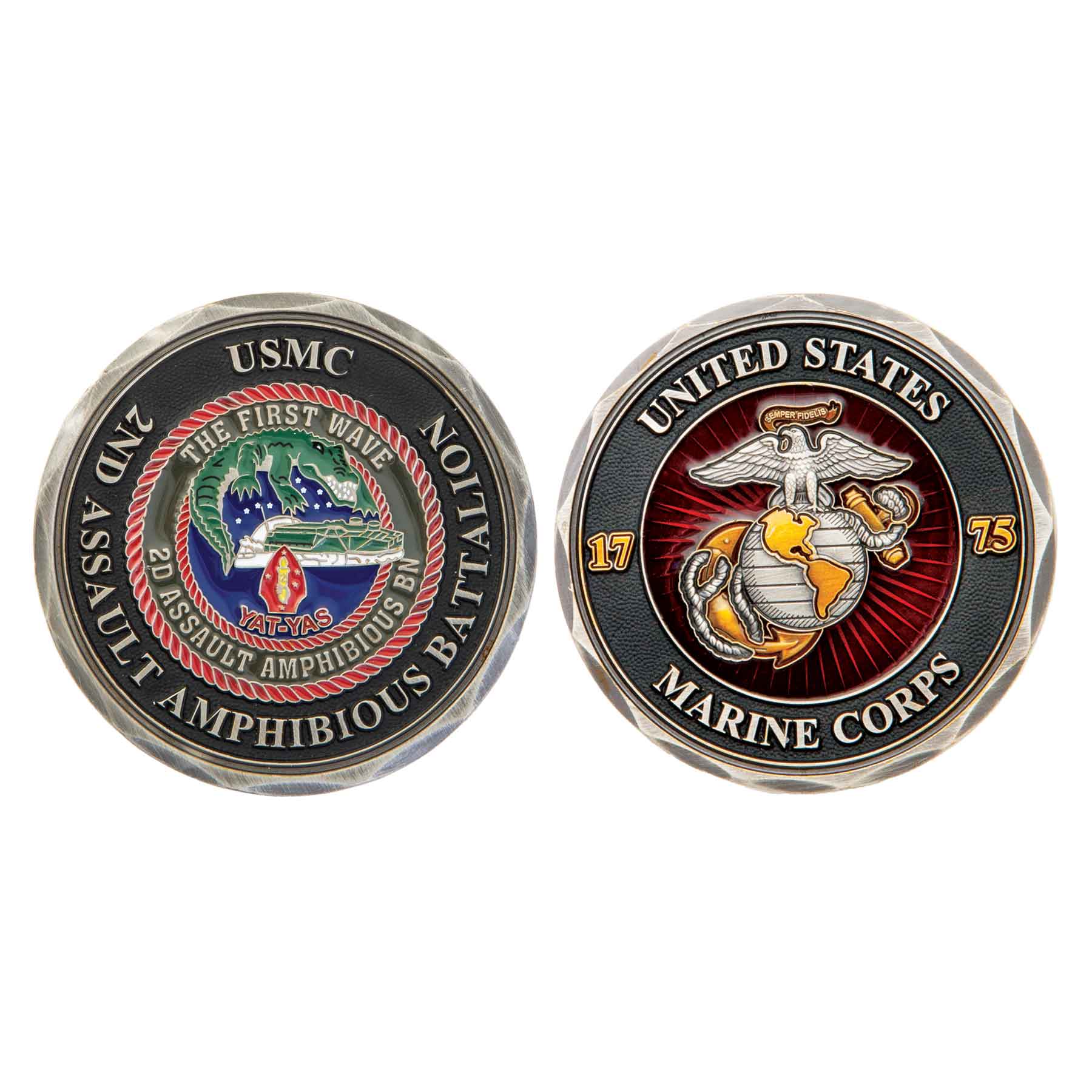 2nd Assualt Amphibious Battalion Challenge Coin