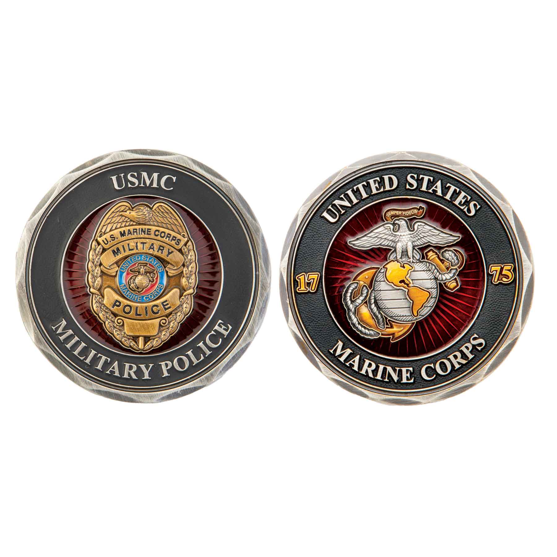 Military Police Badge Challenge Coin