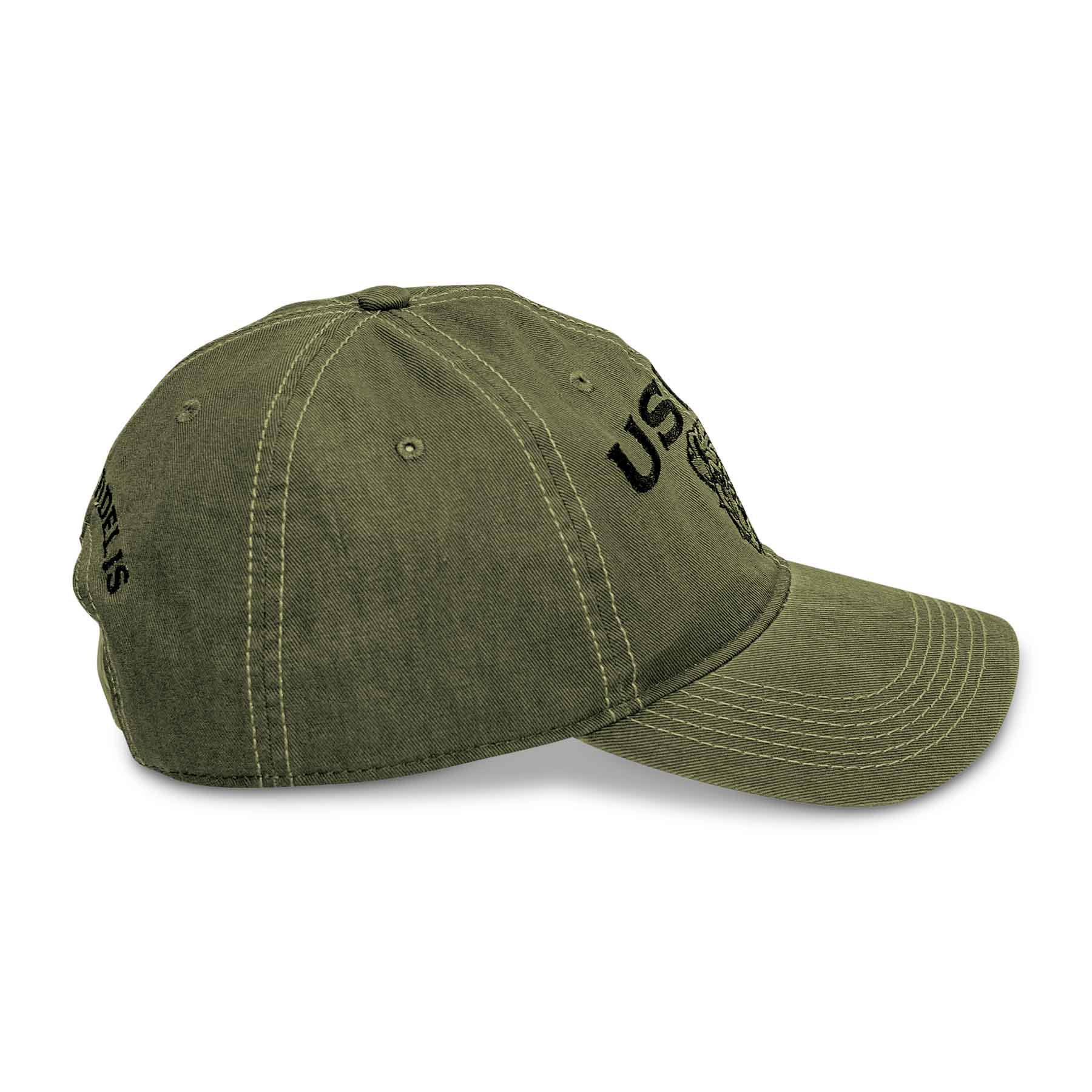 USMC Bulldog Hat – OD Green - Image 7