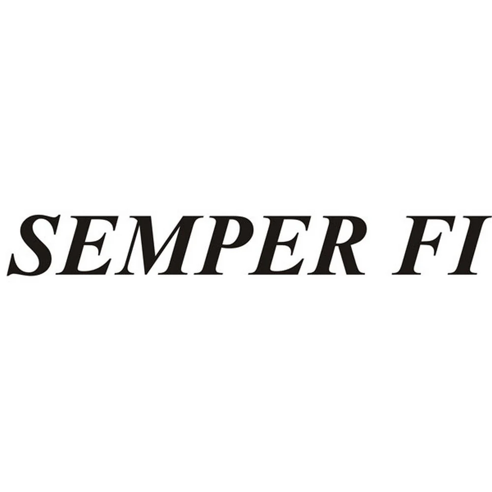 Semper Fi Vinyl Auto Decal - A - Image 3