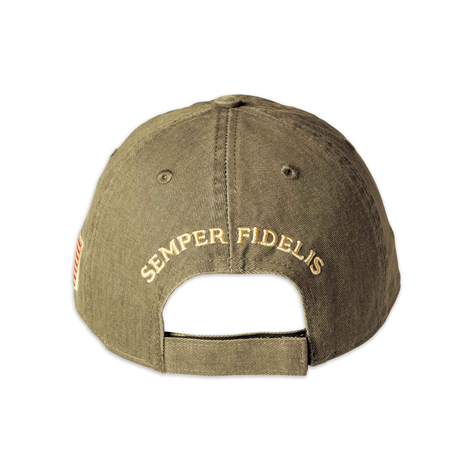 Grumpy Old Marine Hat- OD Green - Image 2