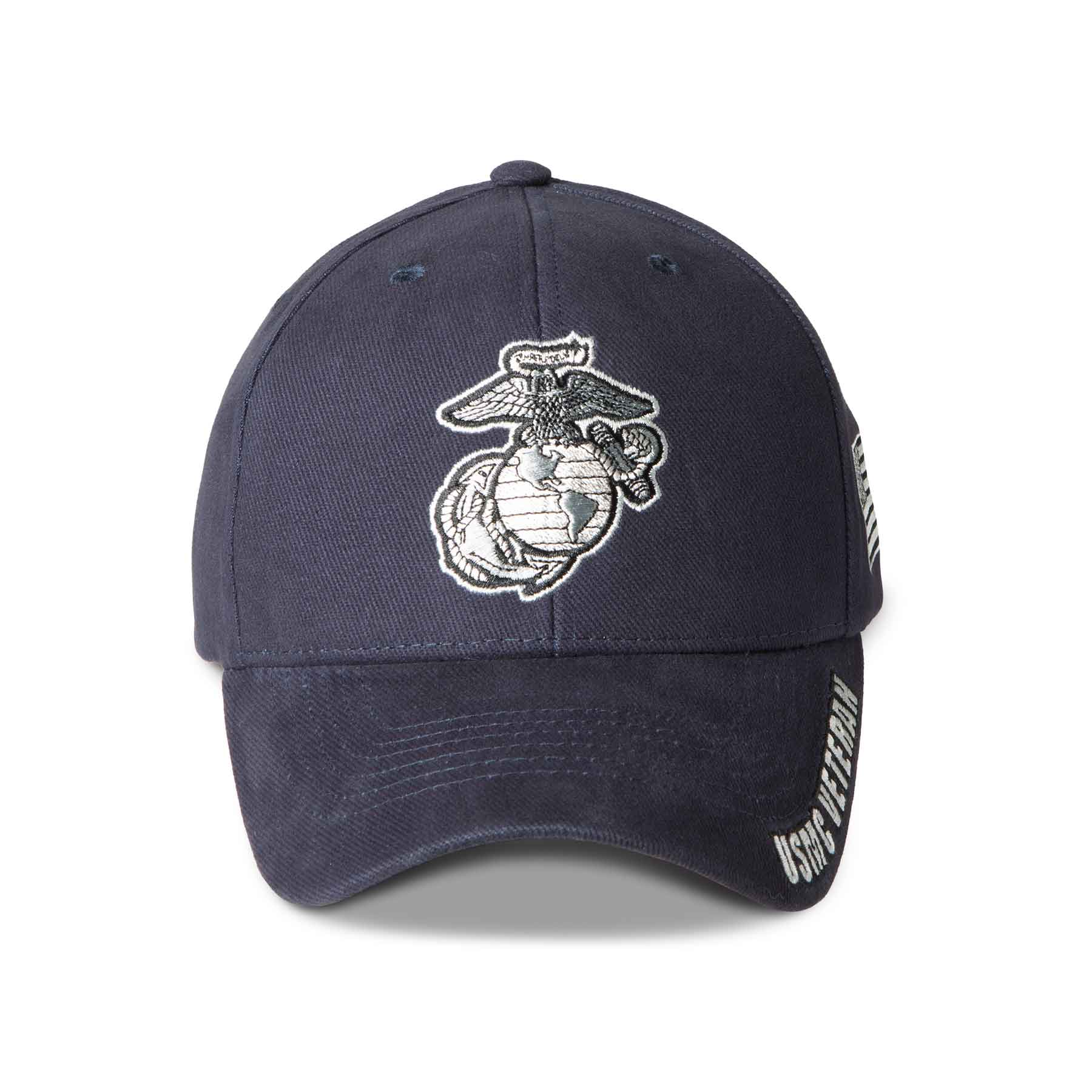 USMC Veteran Choose Your Rank Hat - Navy - Image 10