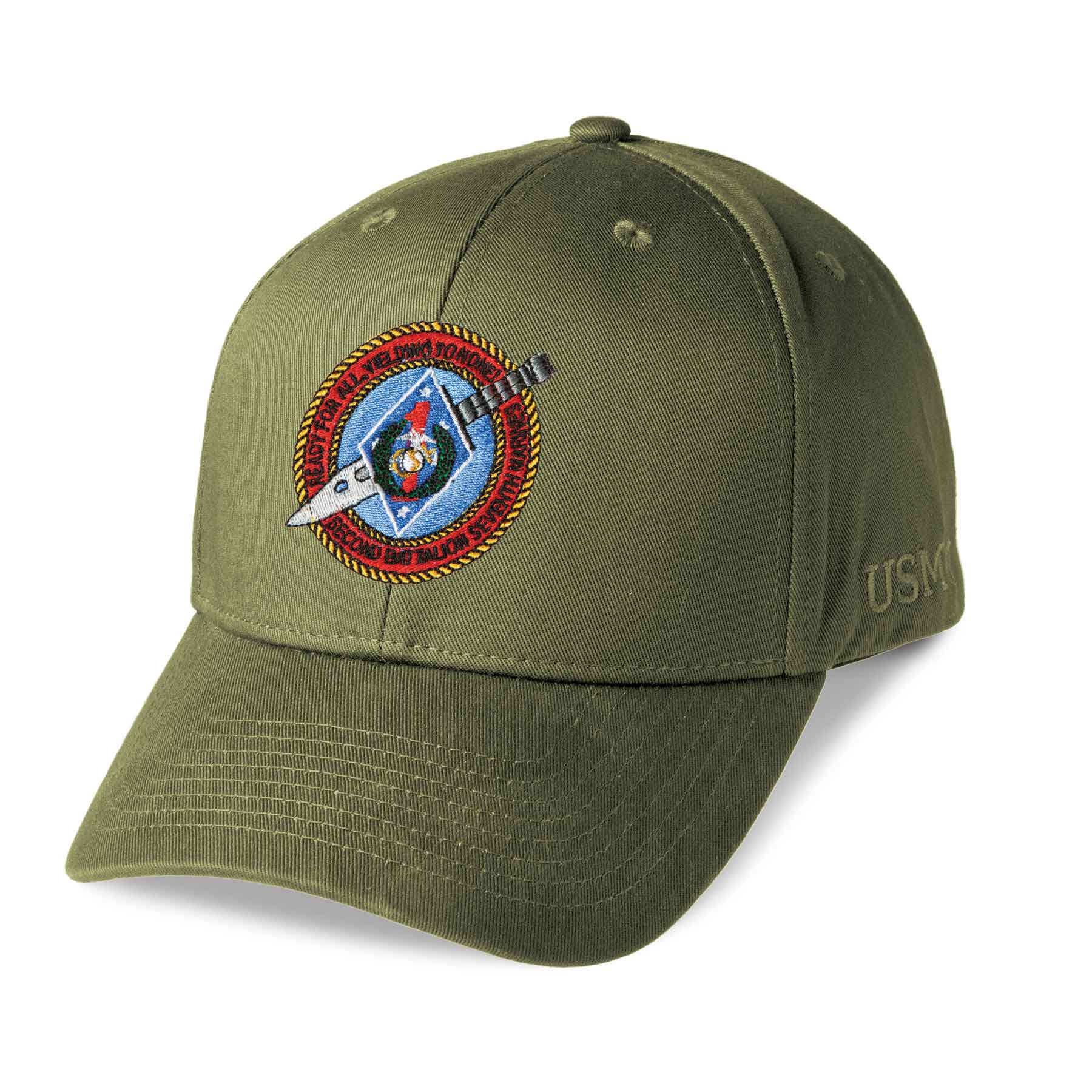 2nd Battalion 7th Marines Embroidered Cover - Image 5