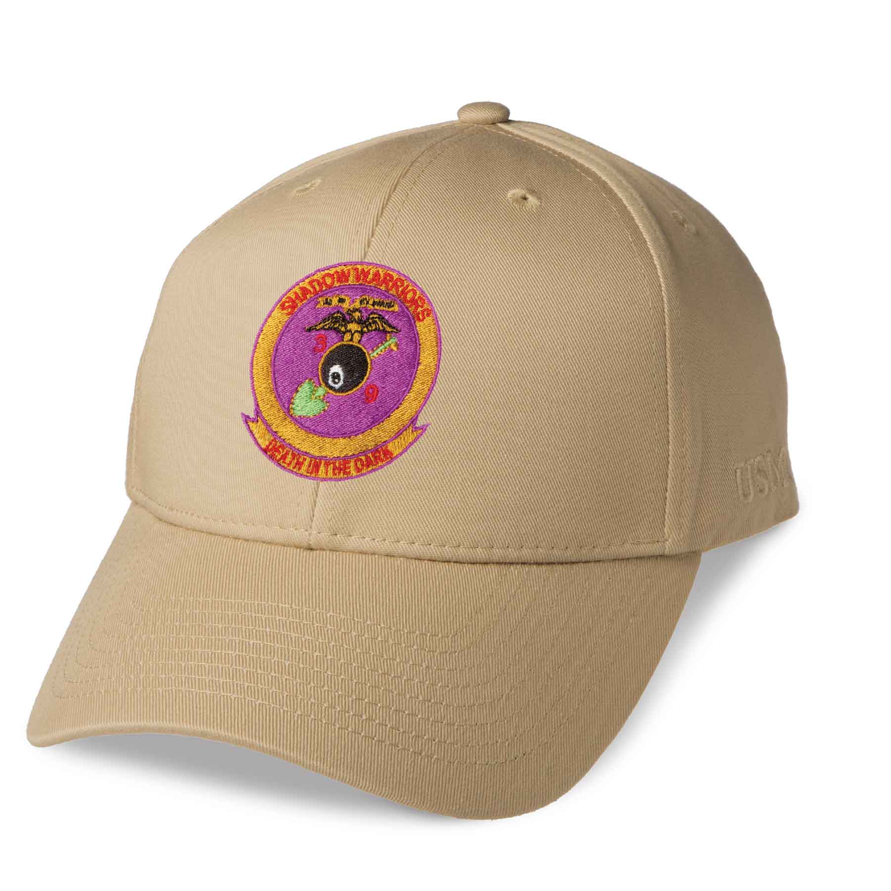 3rd Battalion 9th Marines 8 Ball Embroidered Cover - Image 2