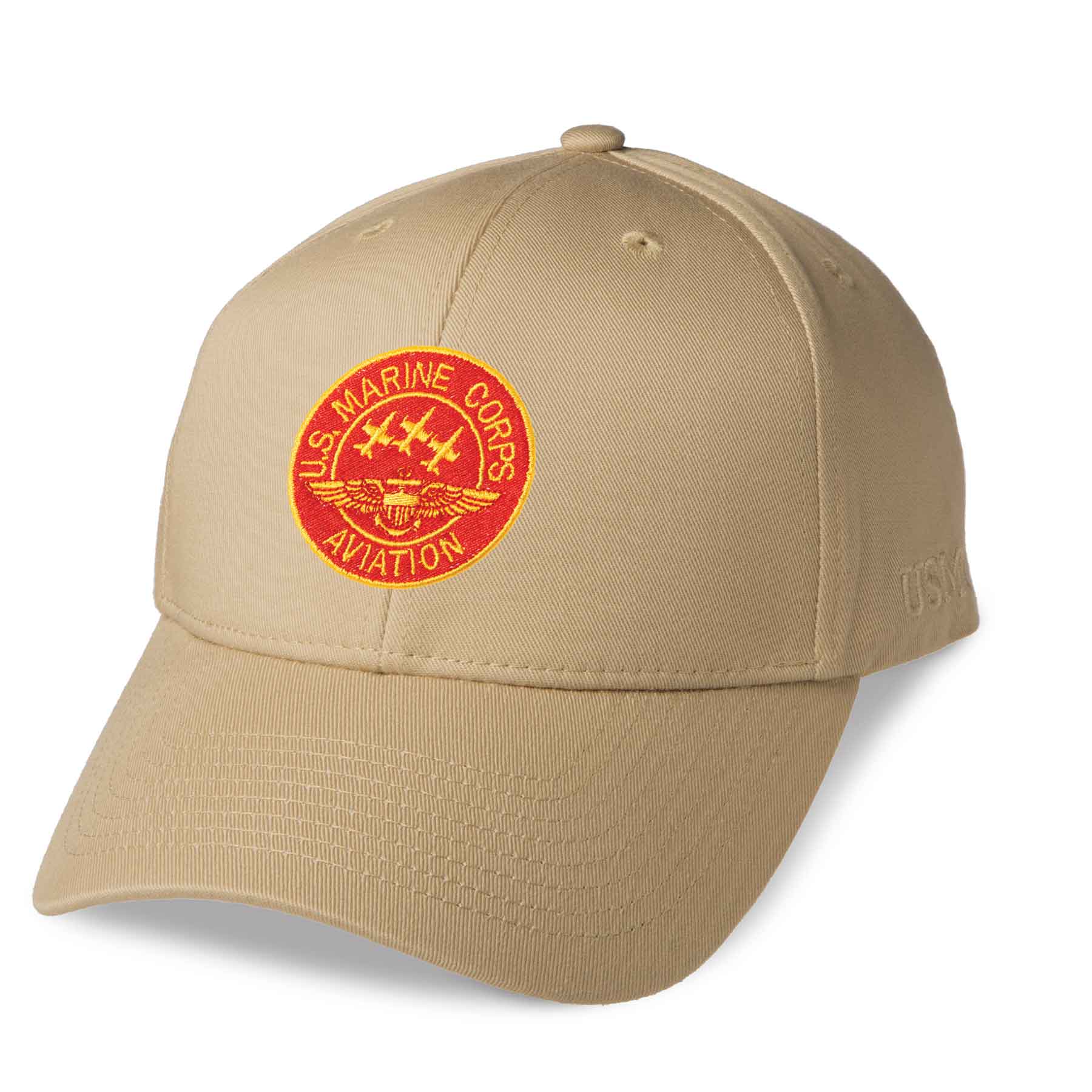 Red Marine Corps Aviation Embroidered Cover - Image 2