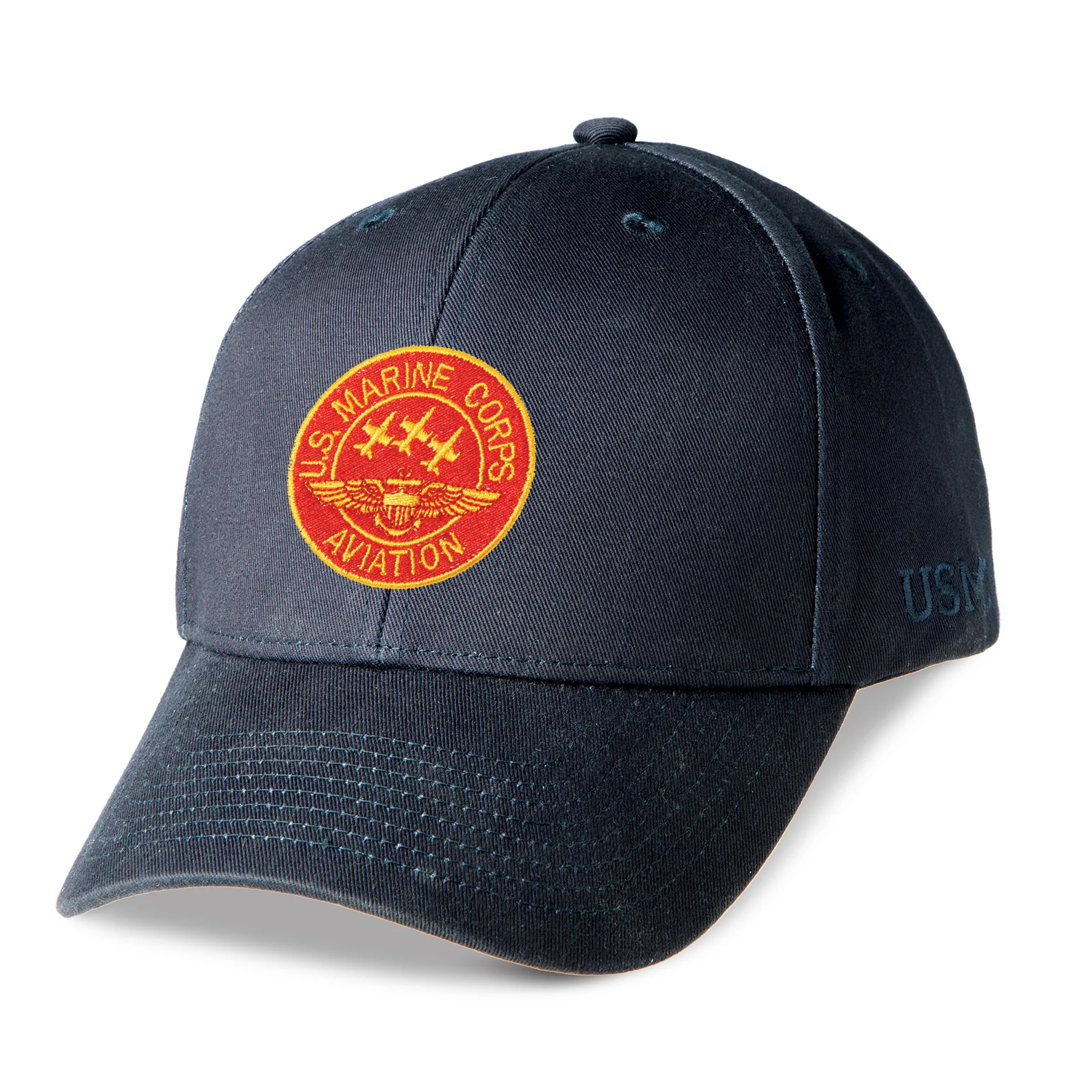 Red Marine Corps Aviation Embroidered Cover - Image 7