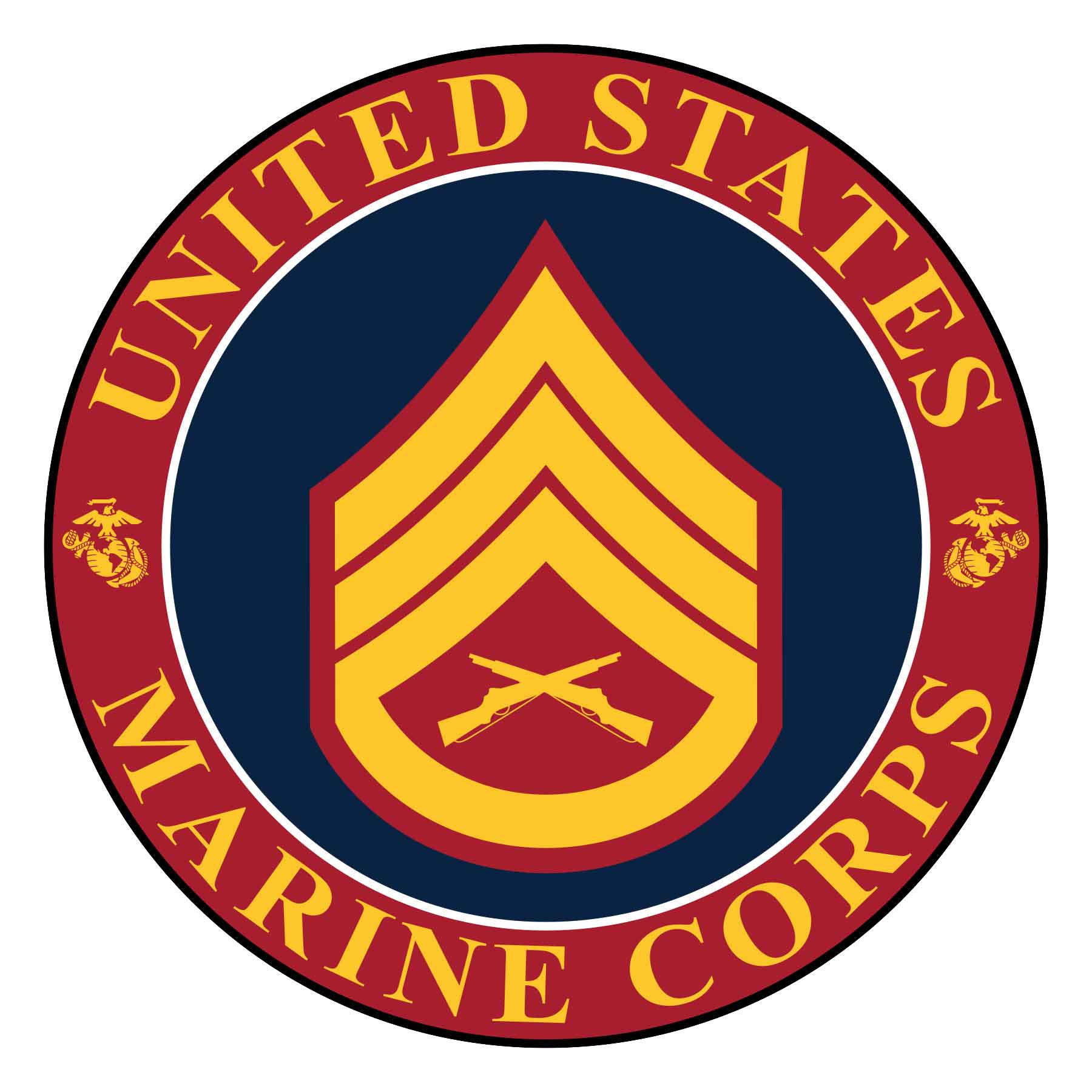 Staff Sergeant Decal