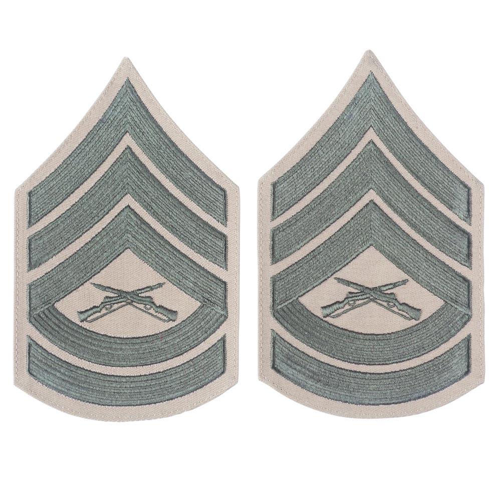 Green on Khaki Female Chevrons - Image 7