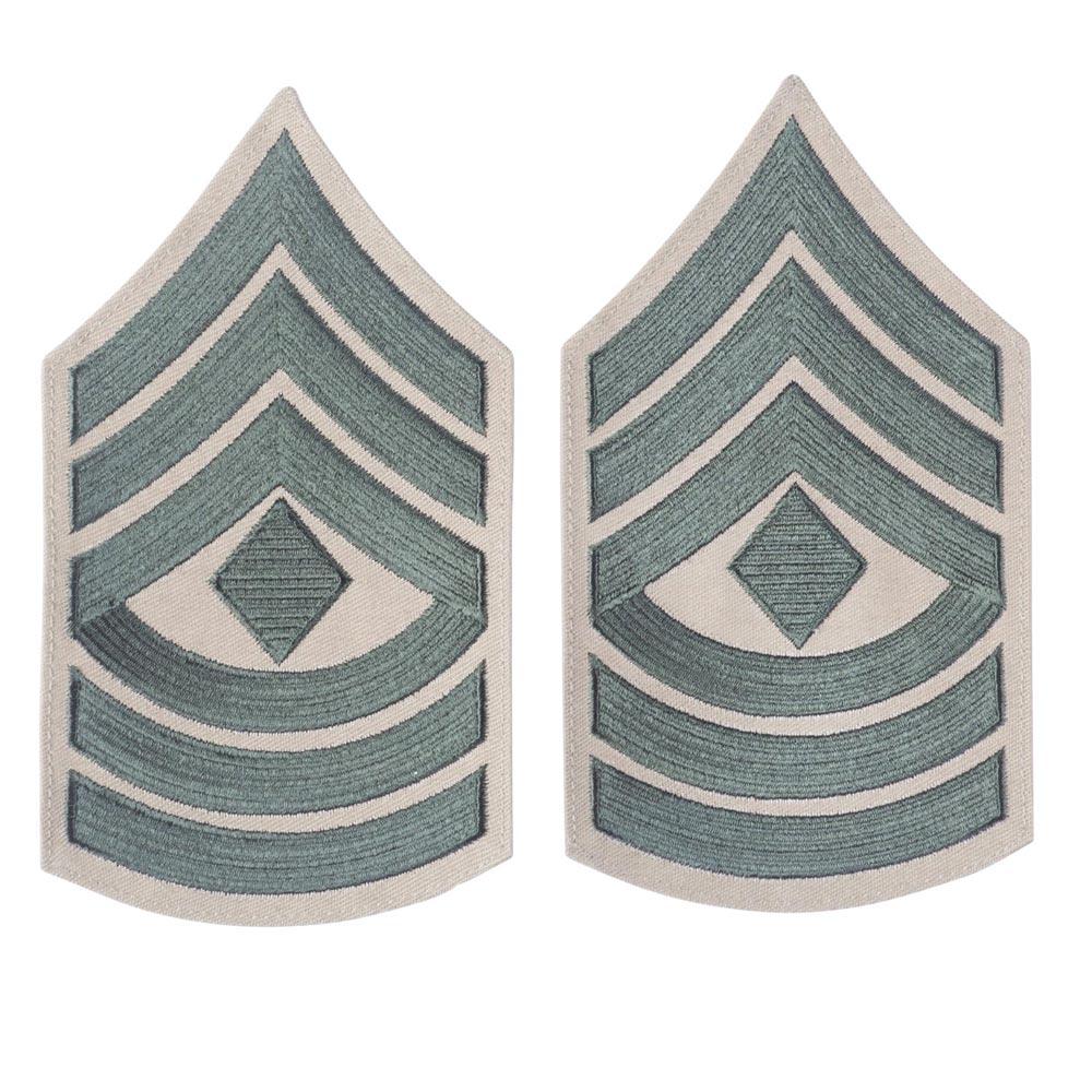 Green on Khaki Female Chevrons - Image 9