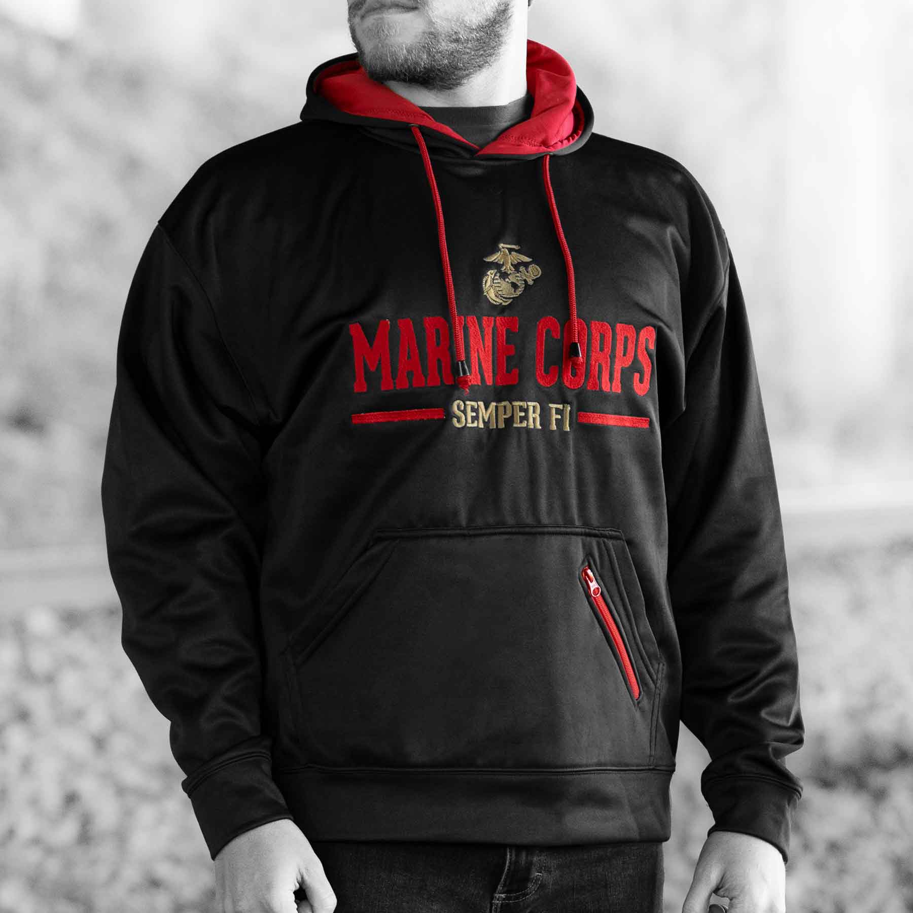 USMC Hoodie - Image 3