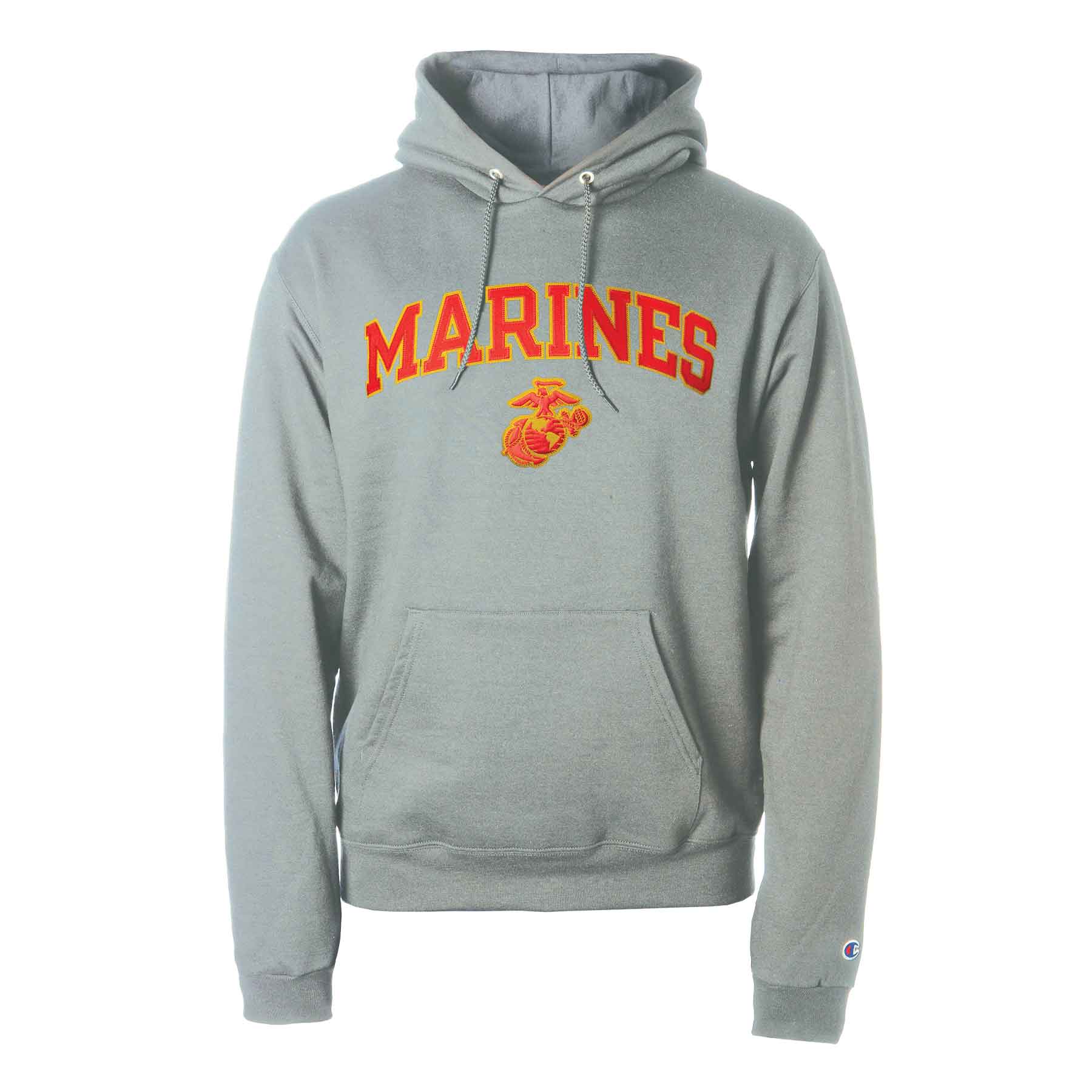 Champion Marines Versa Twill Appliqué Hoodie - Image 5