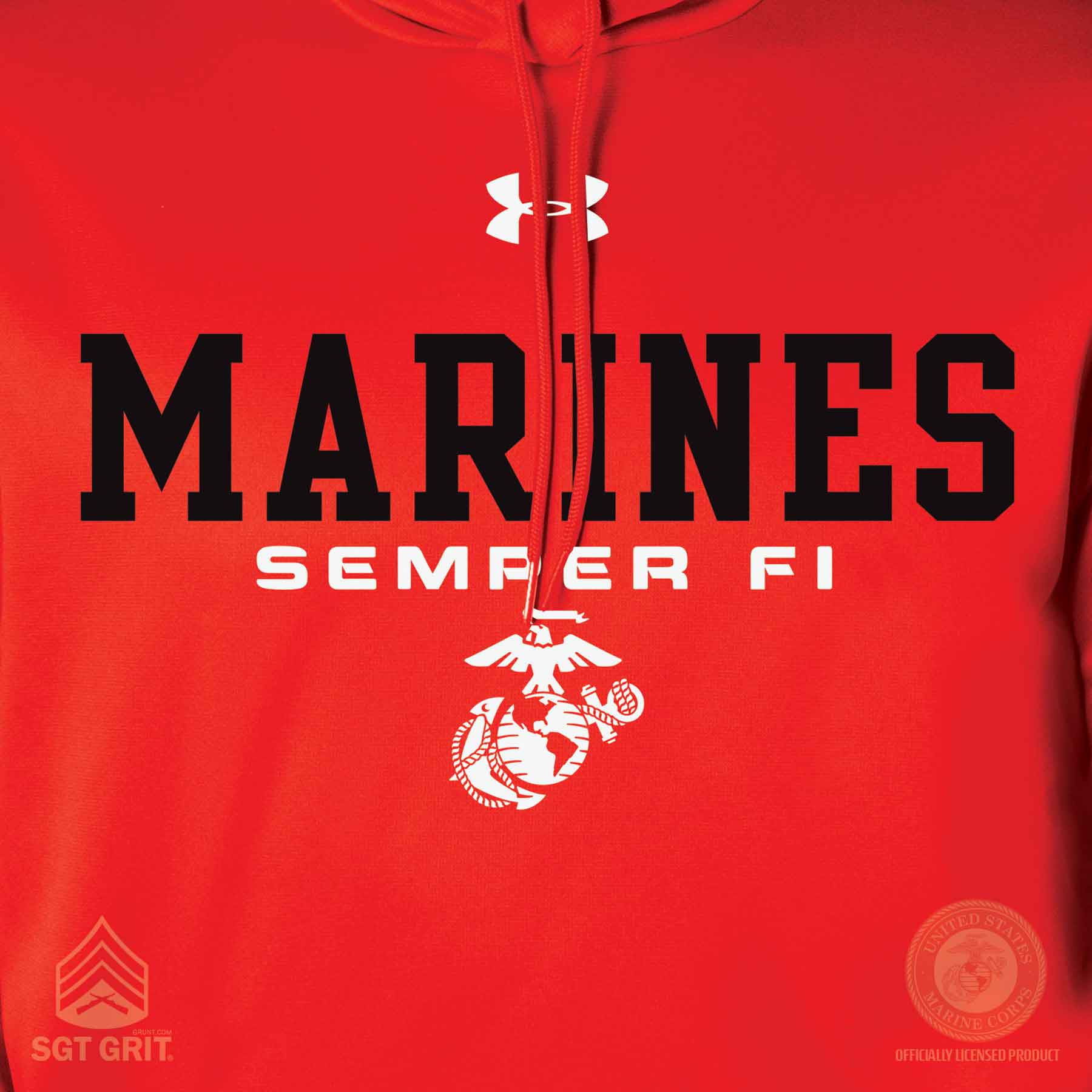 UA Marines Semper Fi Hoodie - Image 4