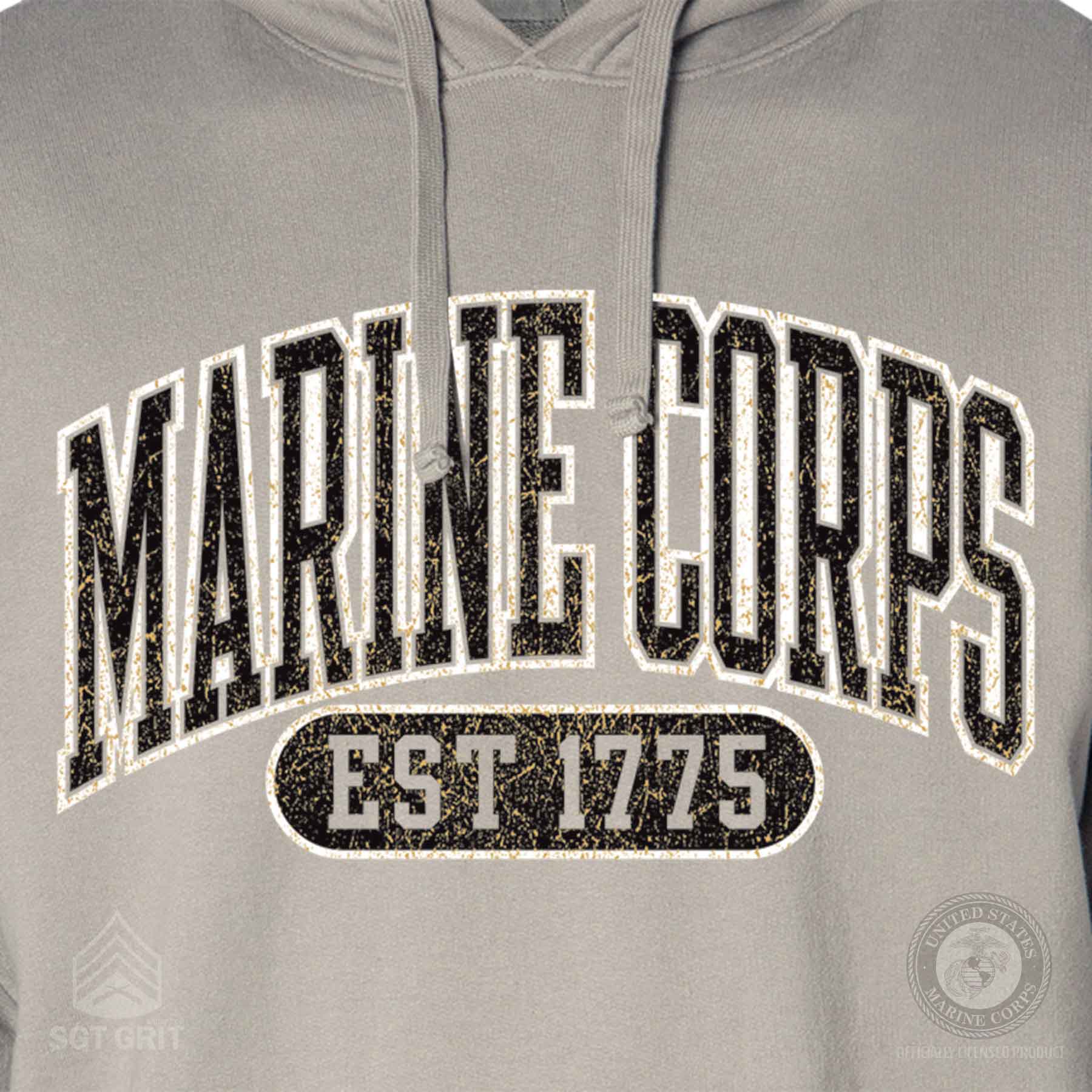 ComfortWash USMC Est. 1775 Hoodie - Image 3