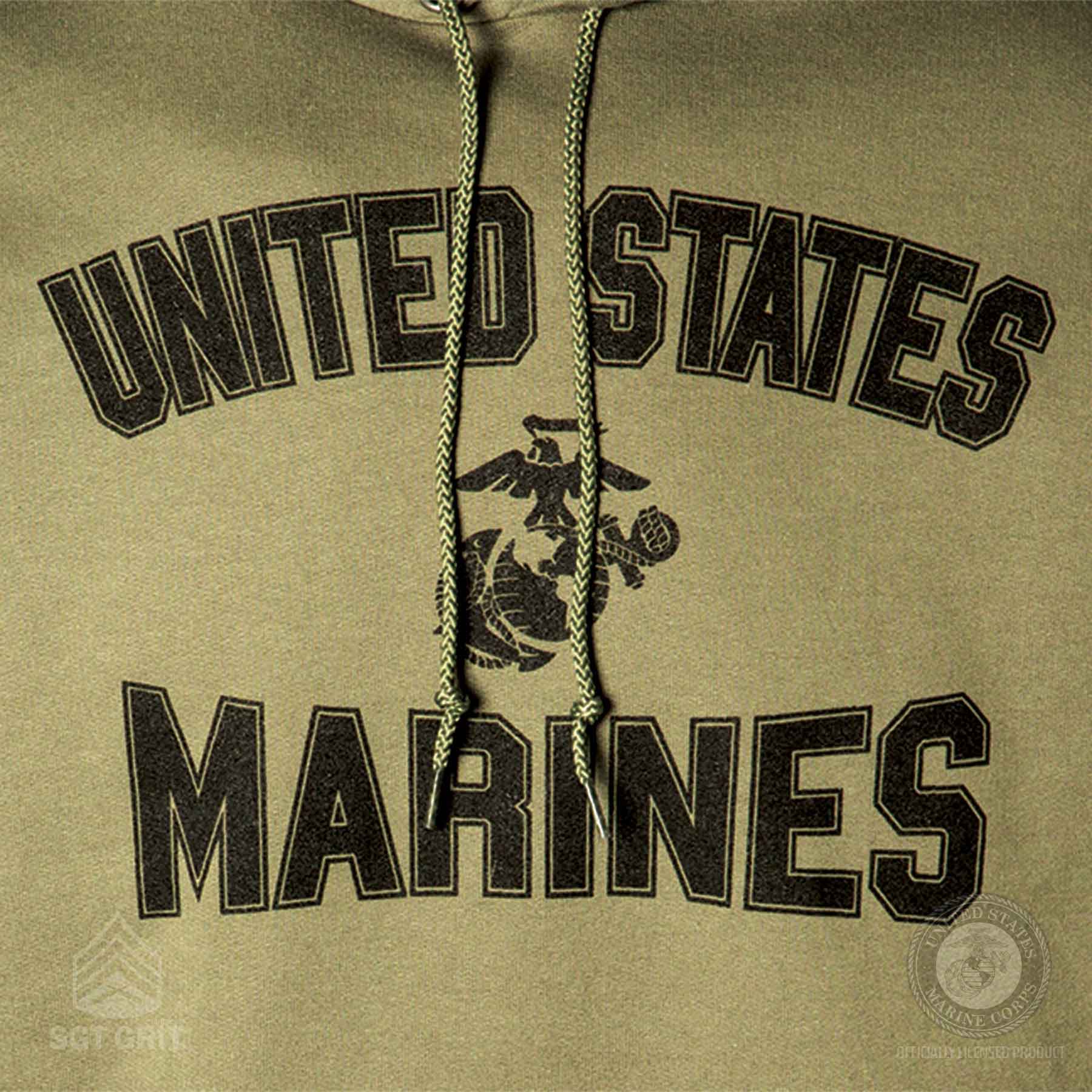 Champion United States Marines Hoodie - Image 2