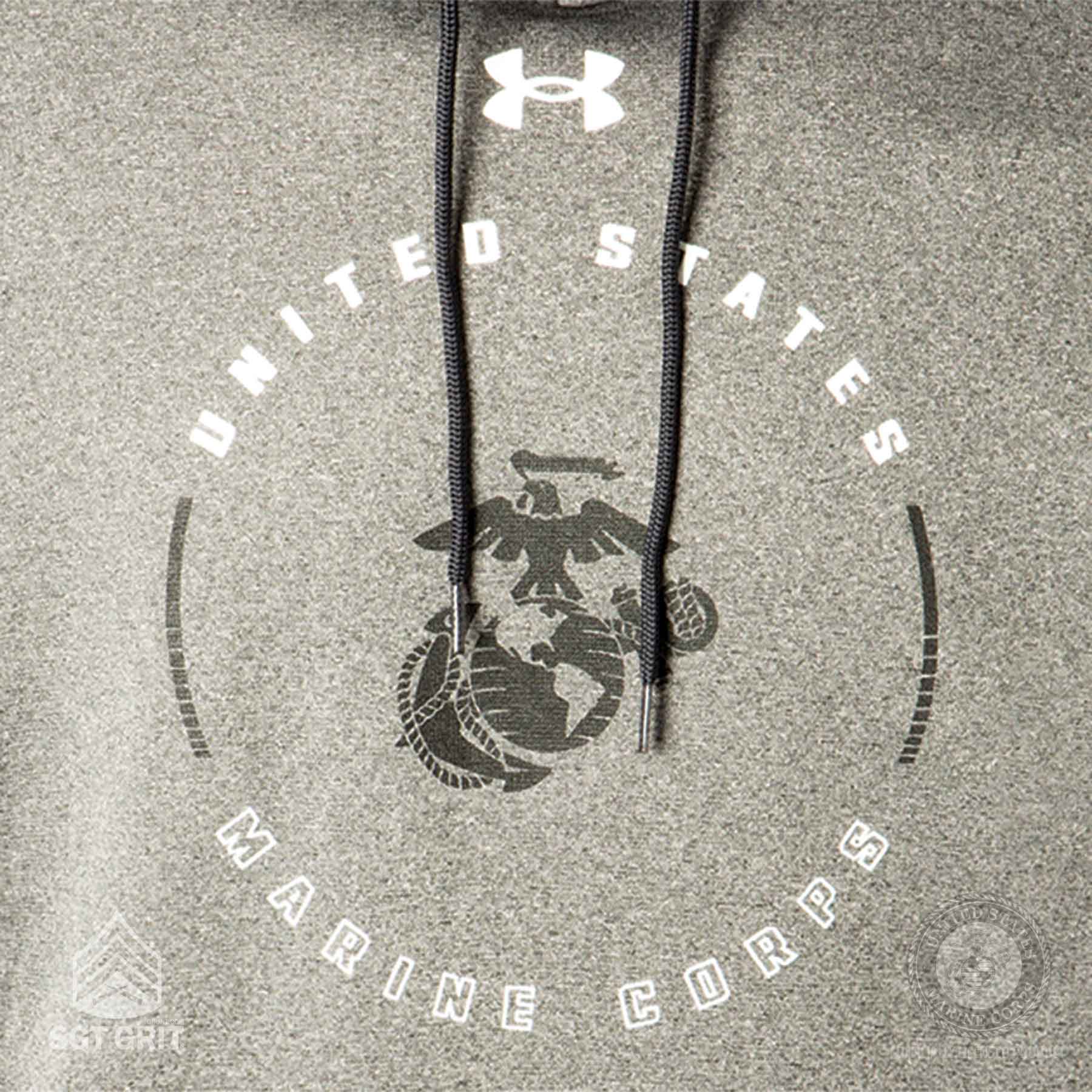 UA USMC Fleece Hoodie - Image 3