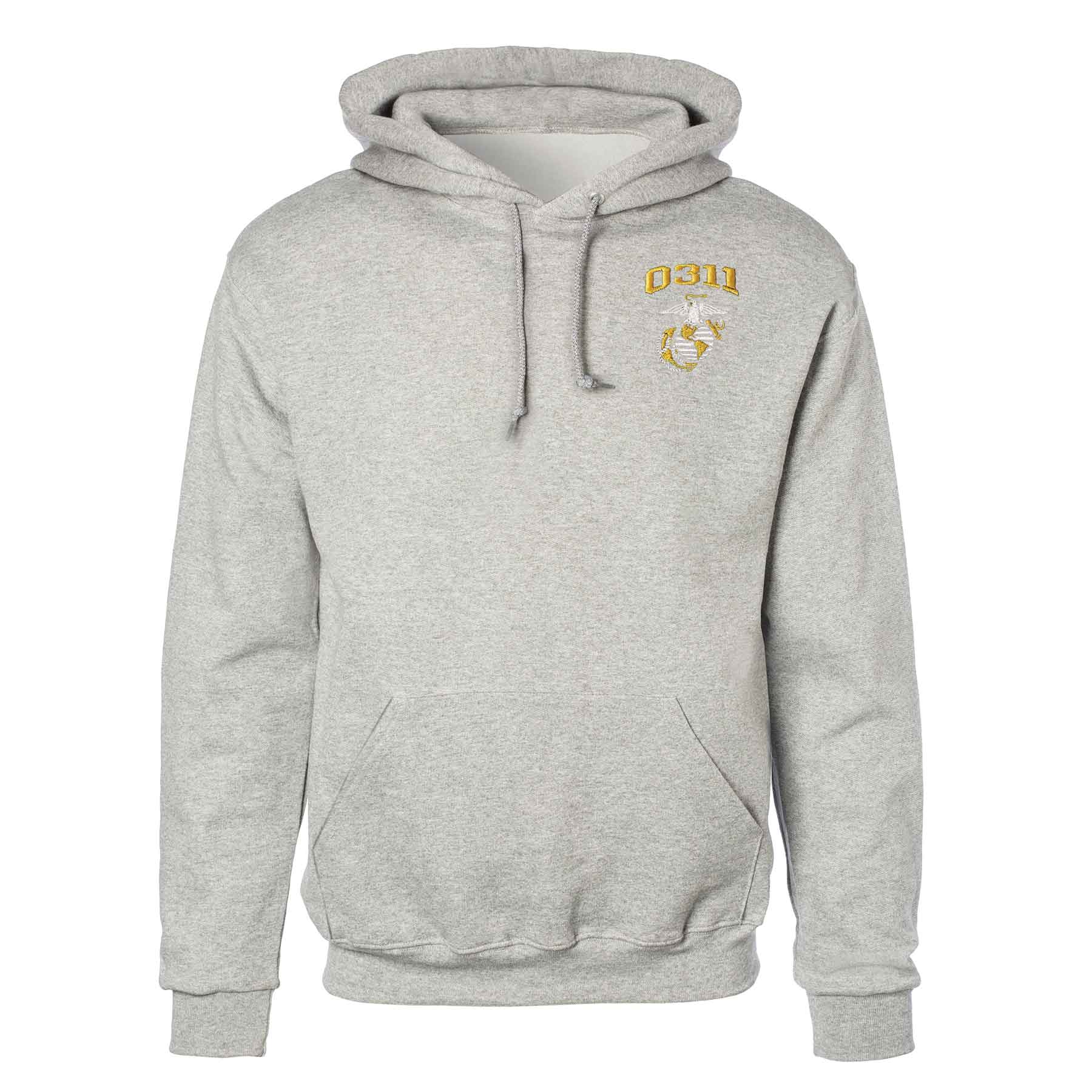 Marine Corps MOS Embroidered Hoodie - Image 2
