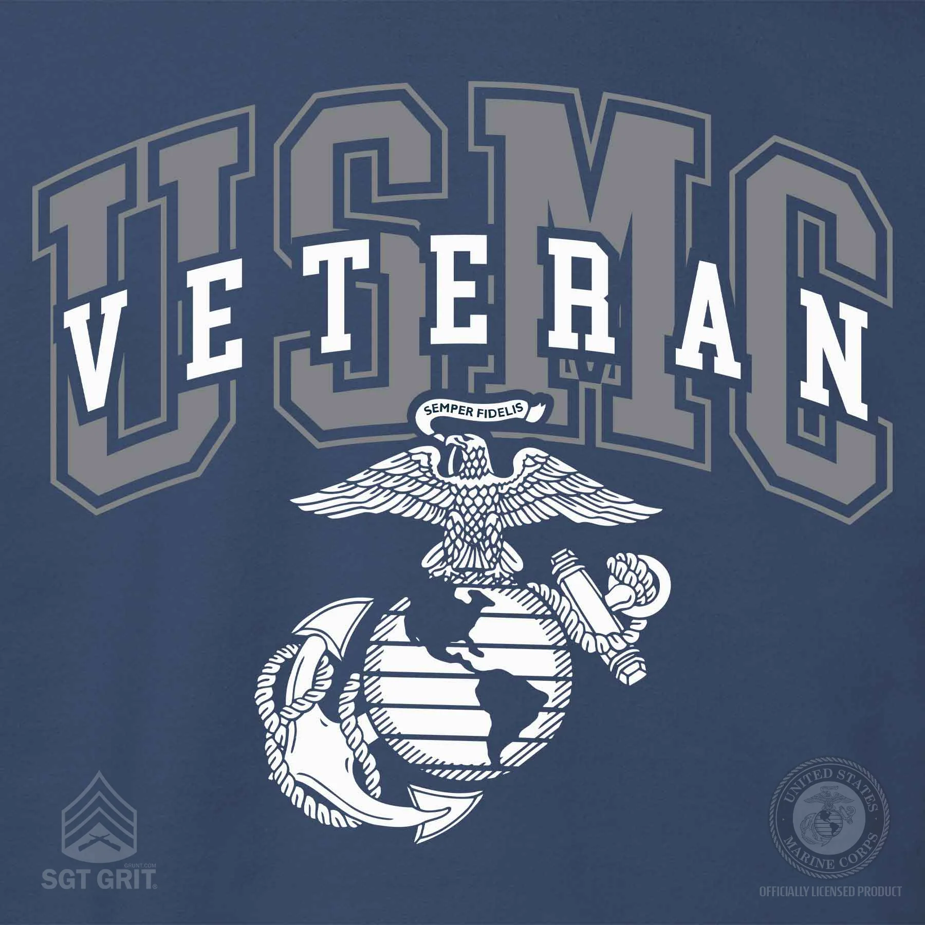 USMC Veteran Overlay Hoodie - Image 6