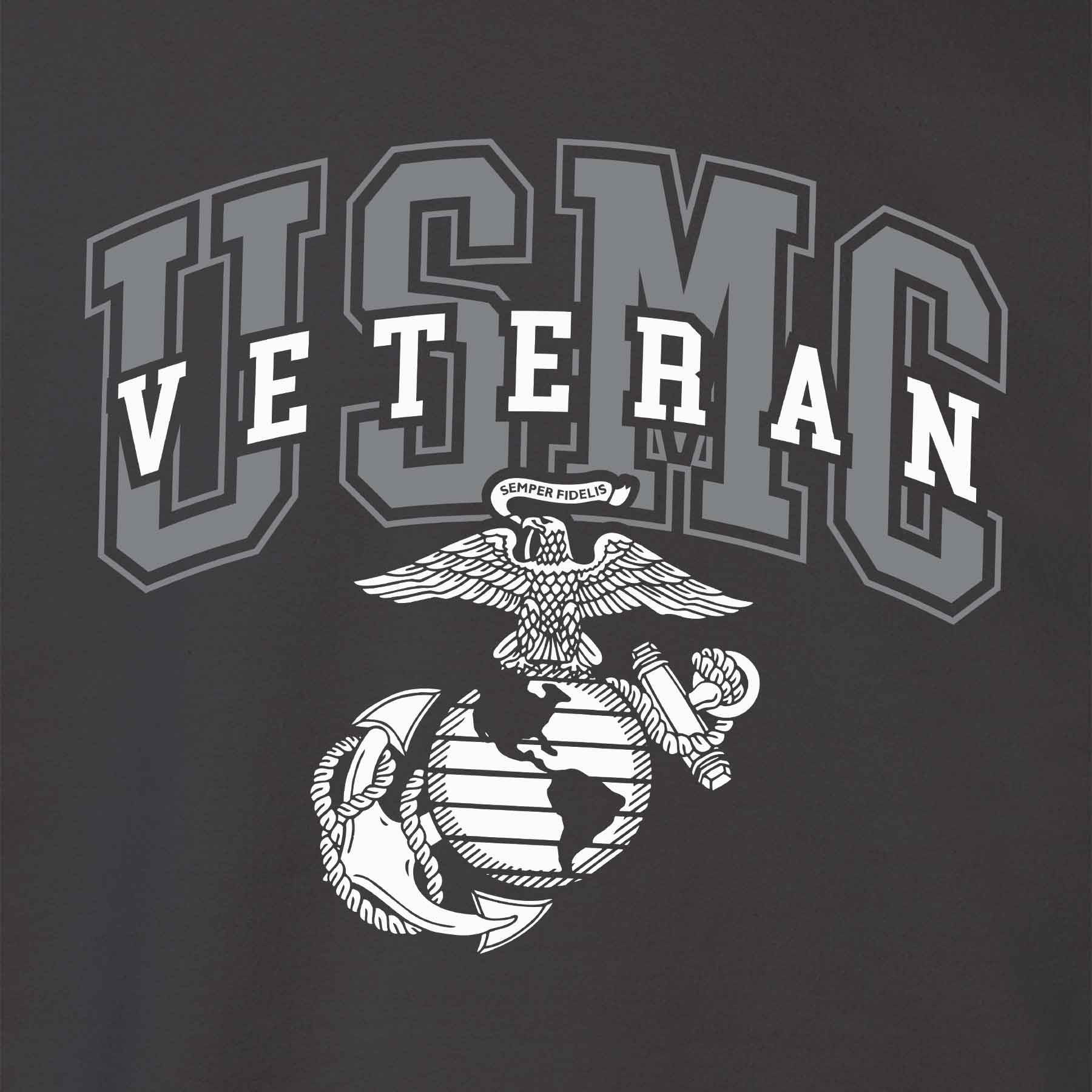 USMC Veteran Overlay Hoodie - Image 9