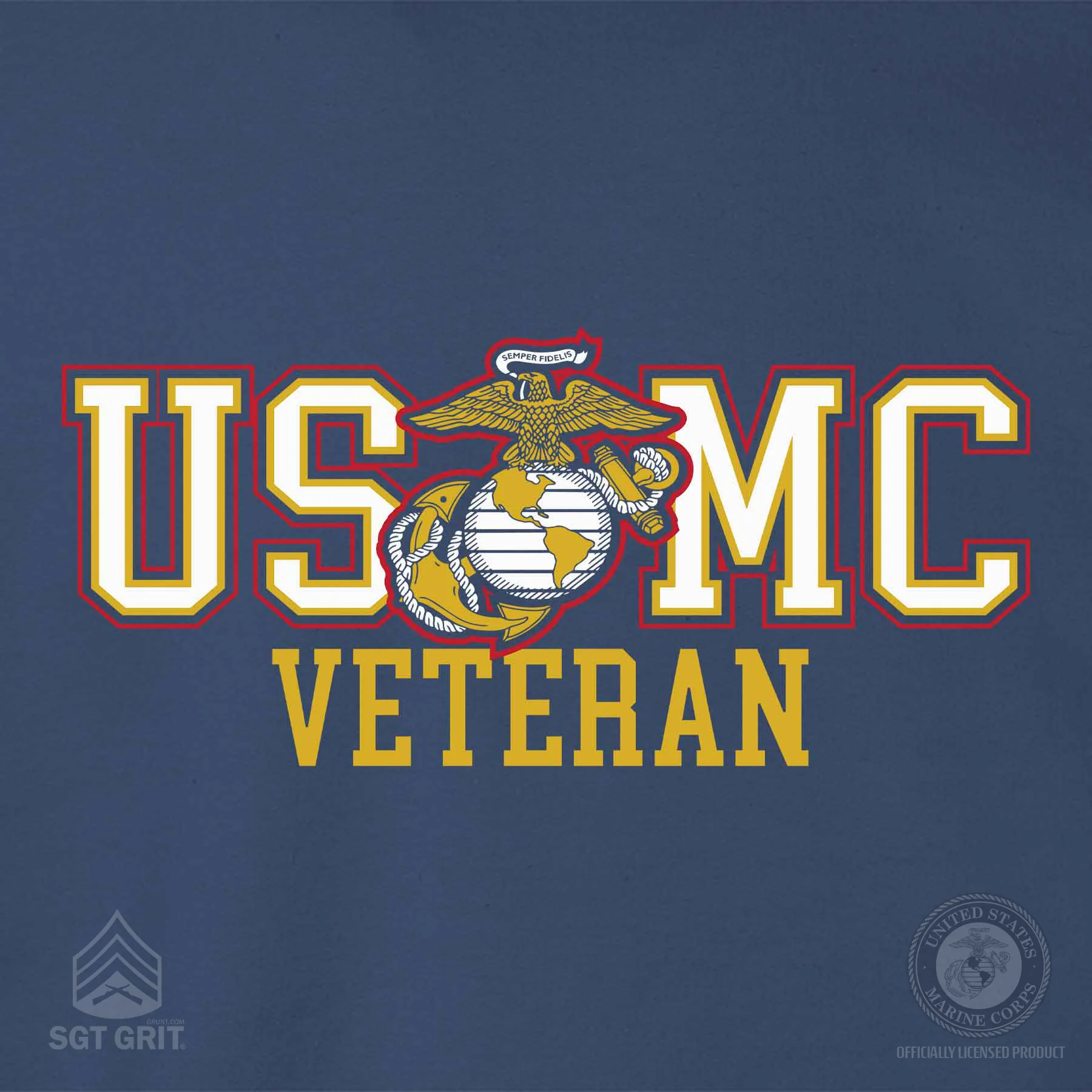 Bold USMC Veteran Hoodie - Image 8
