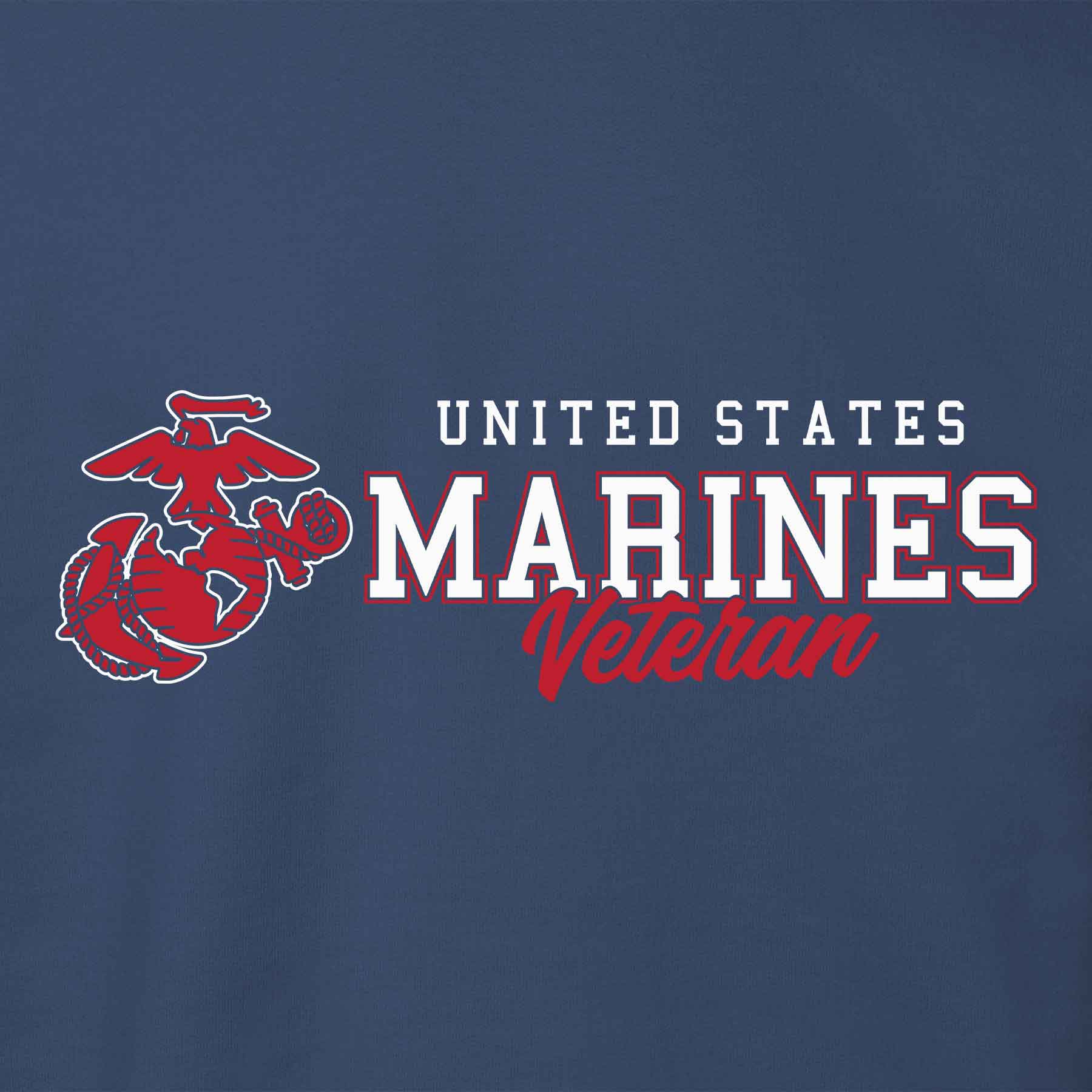 USMC Veteran Script Hoodie - Image 3