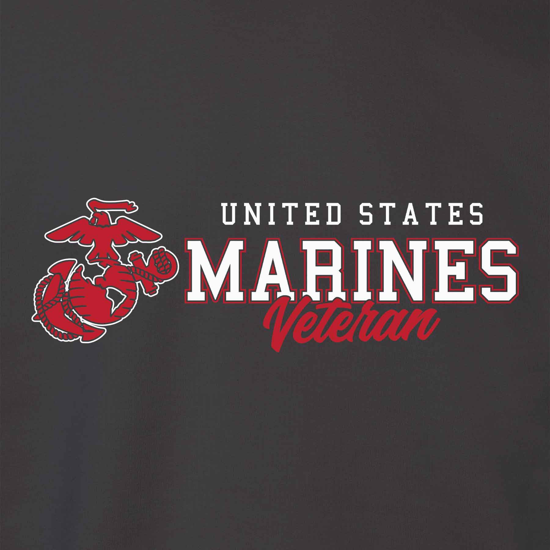 USMC Veteran Script Hoodie - Image 6