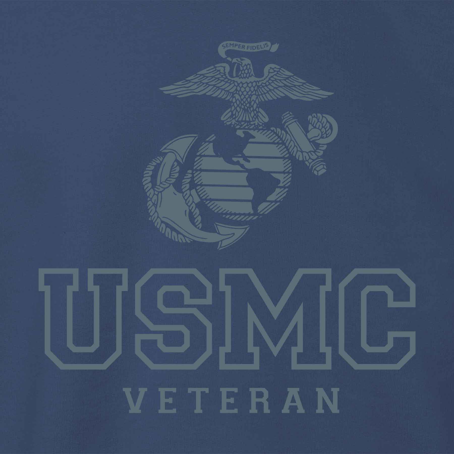 USMC Veteran Tonal Hoodie - Image 4