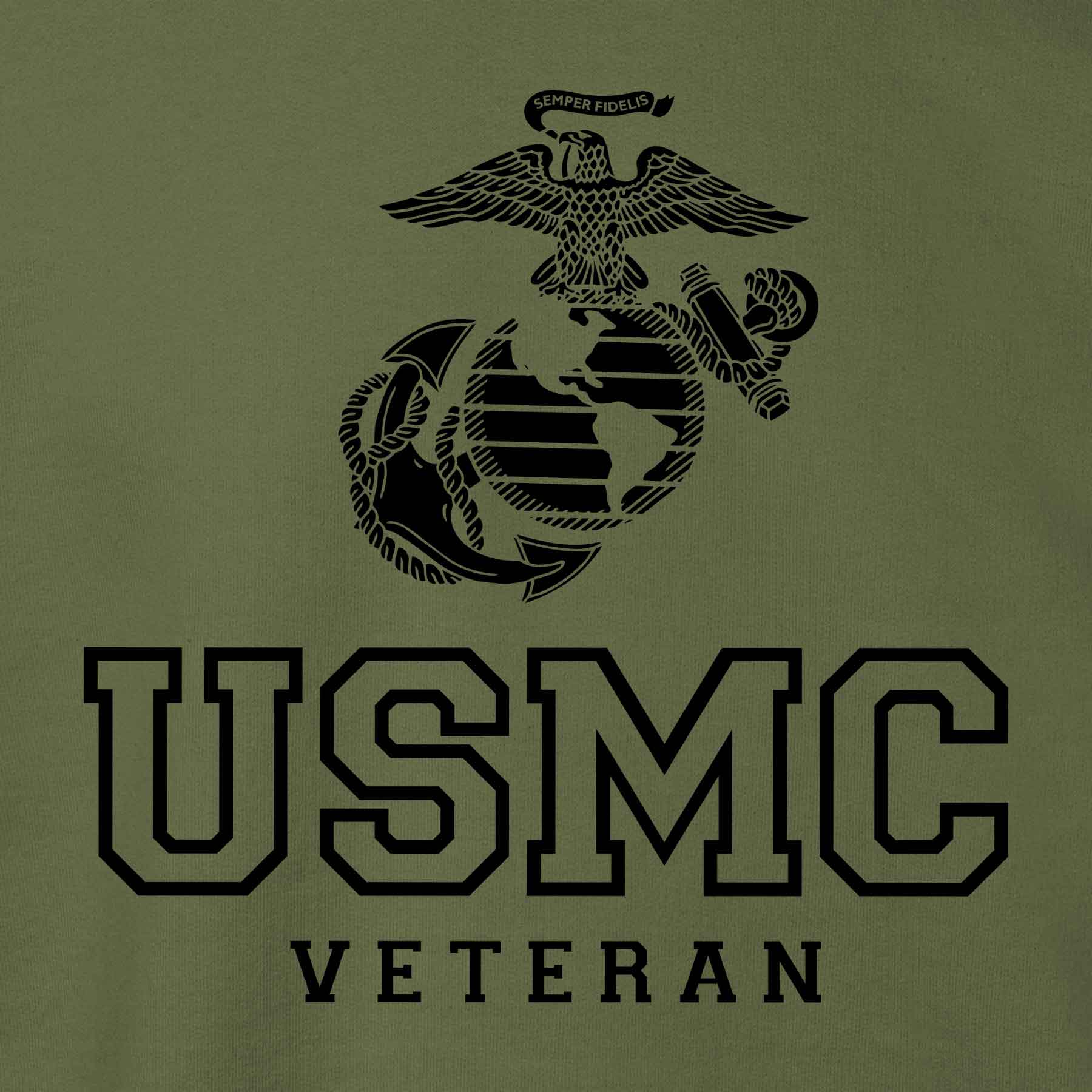 USMC Veteran Tonal Hoodie - Image 6
