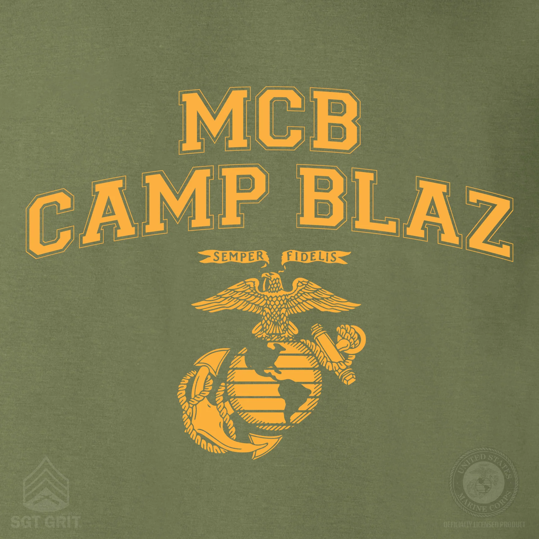 Marine Corps Base Collegiate EGA Hoodie - Image 40