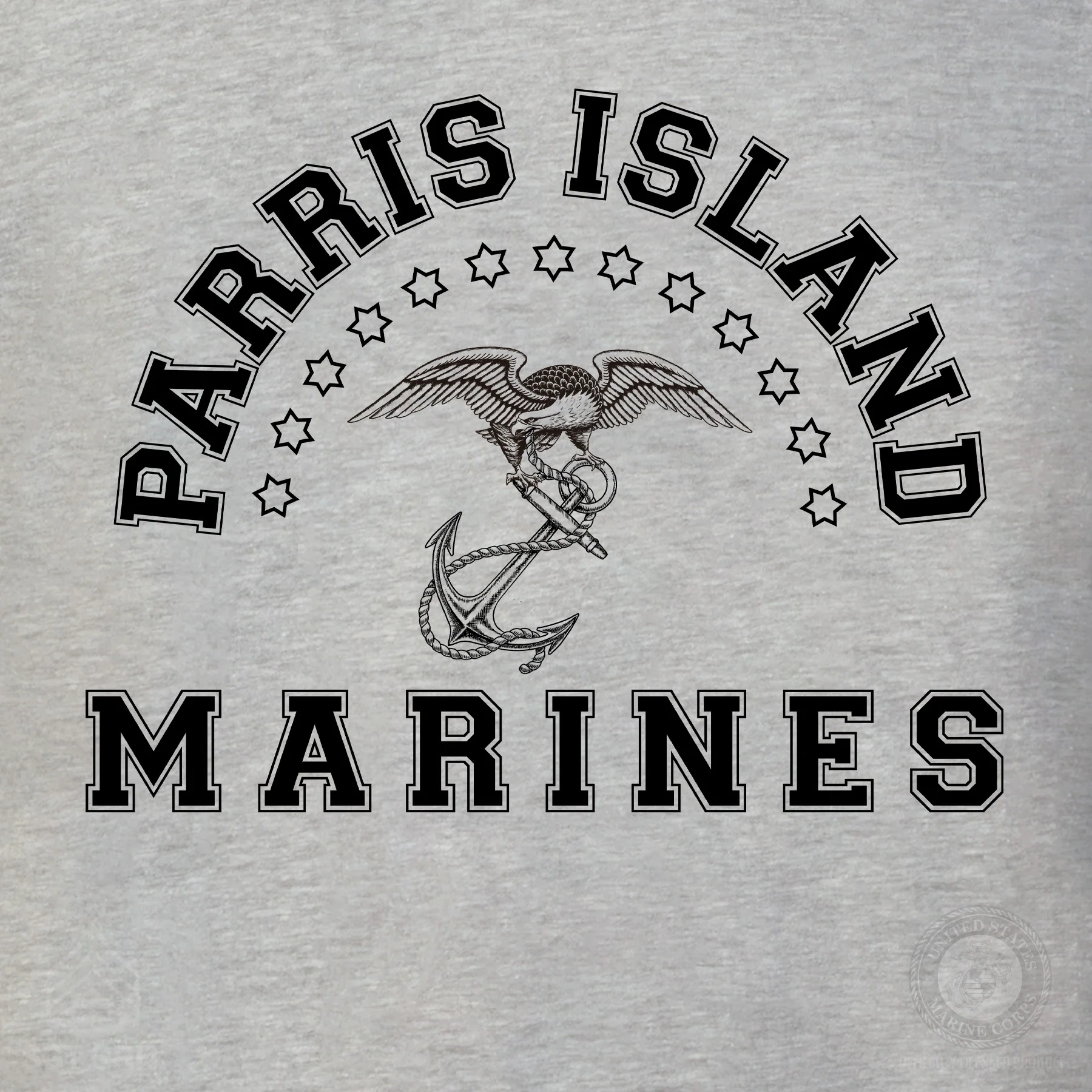 MCRD Vintage Eagle & Anchor Hoodie - Image 12