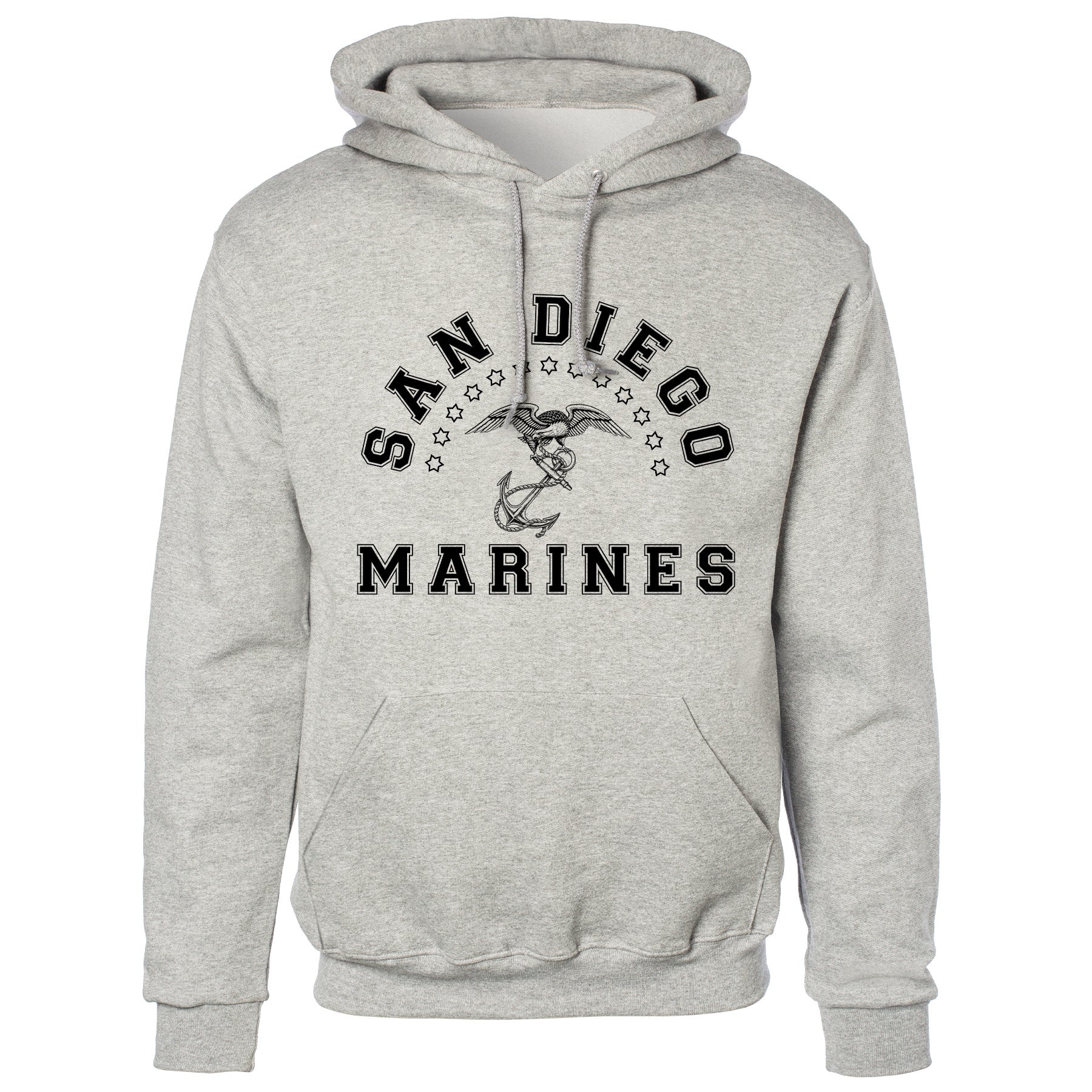MCRD Vintage Eagle & Anchor Hoodie - Image 2