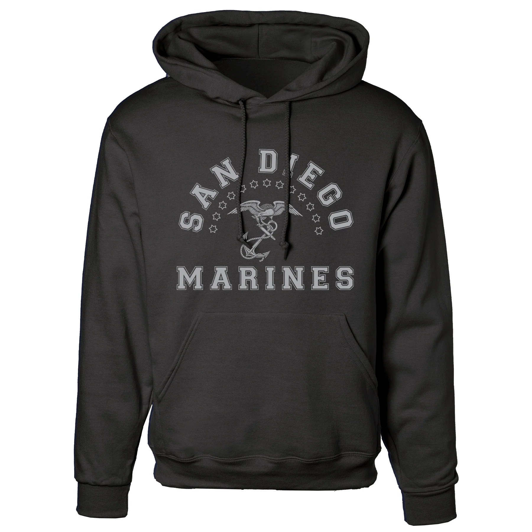 MCRD Vintage Eagle & Anchor Hoodie - Image 25