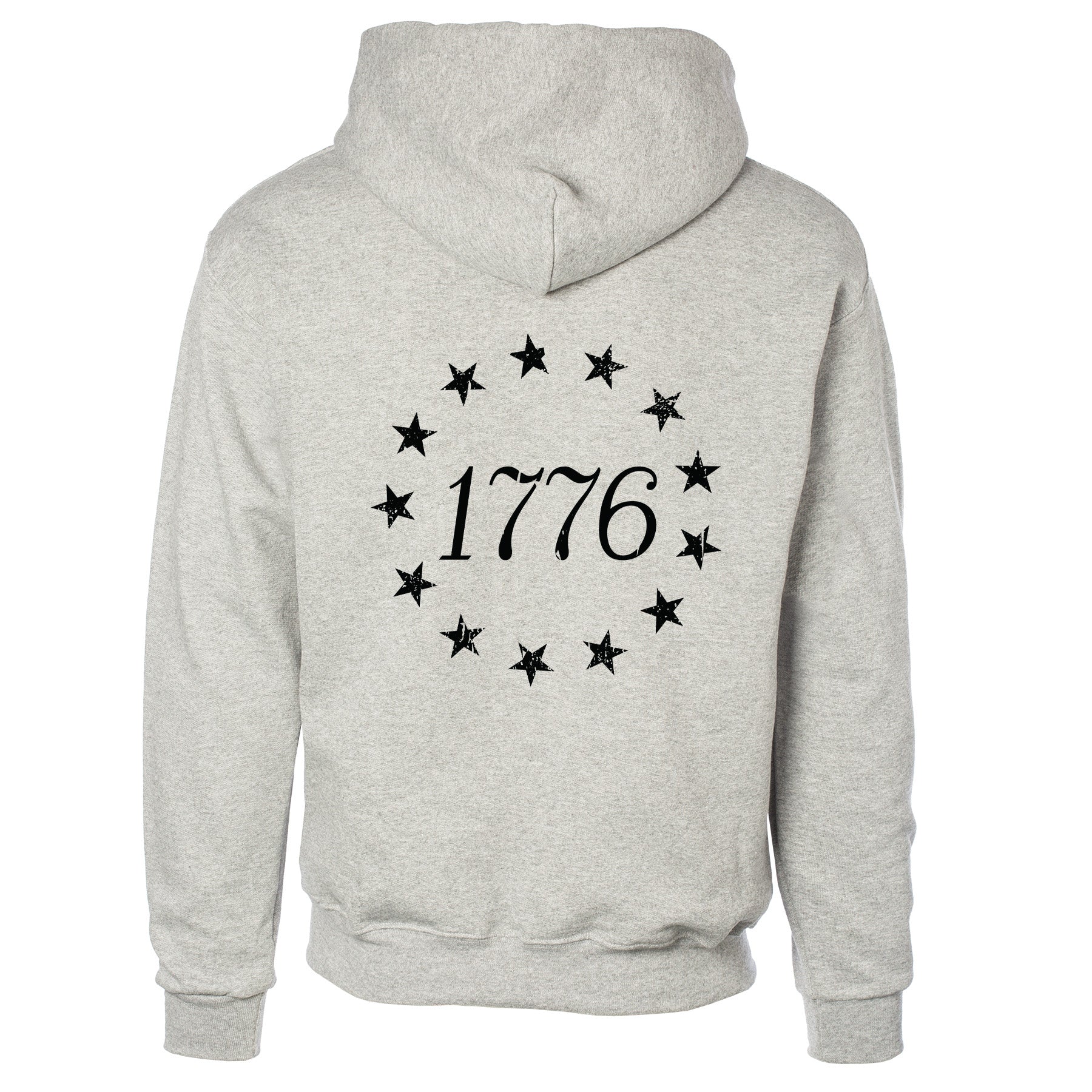 1776 Betsy Ross Flag Hoodie - Back Design - Image 15