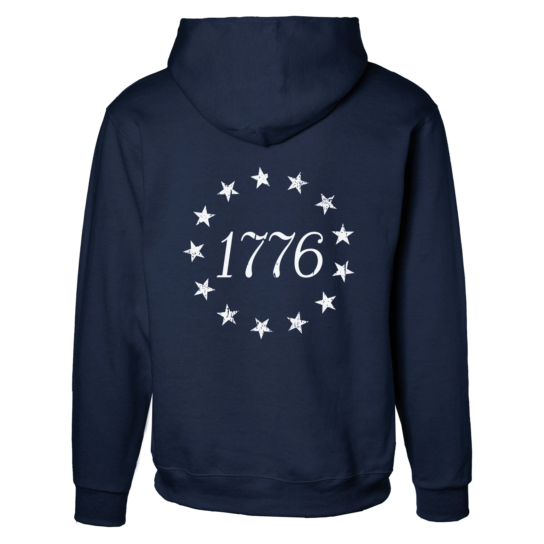 1776 Betsy Ross Flag Hoodie - Back Design - Image 20