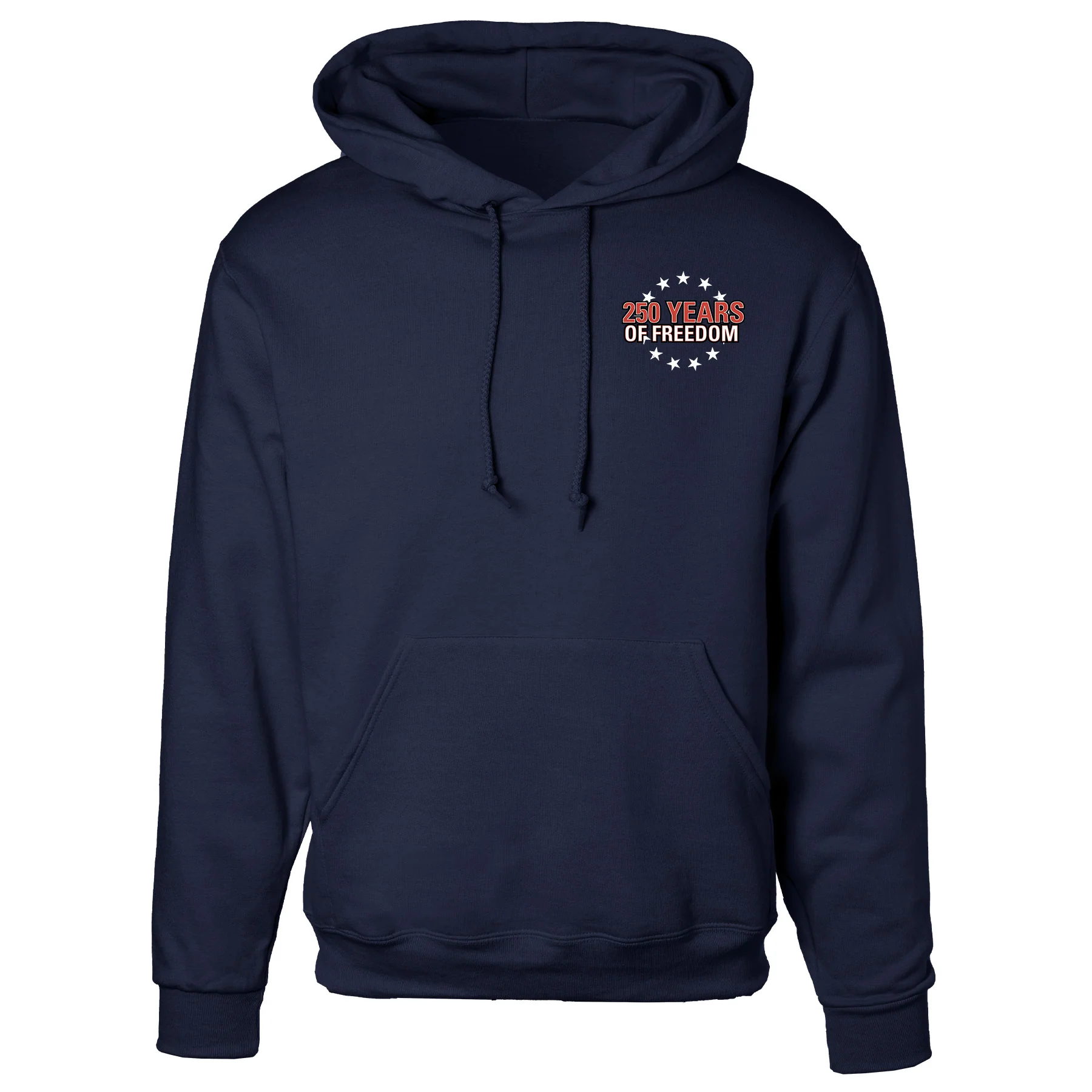 Cheers to 250 Years of Freedom Hoodie - Back Design - Image 9