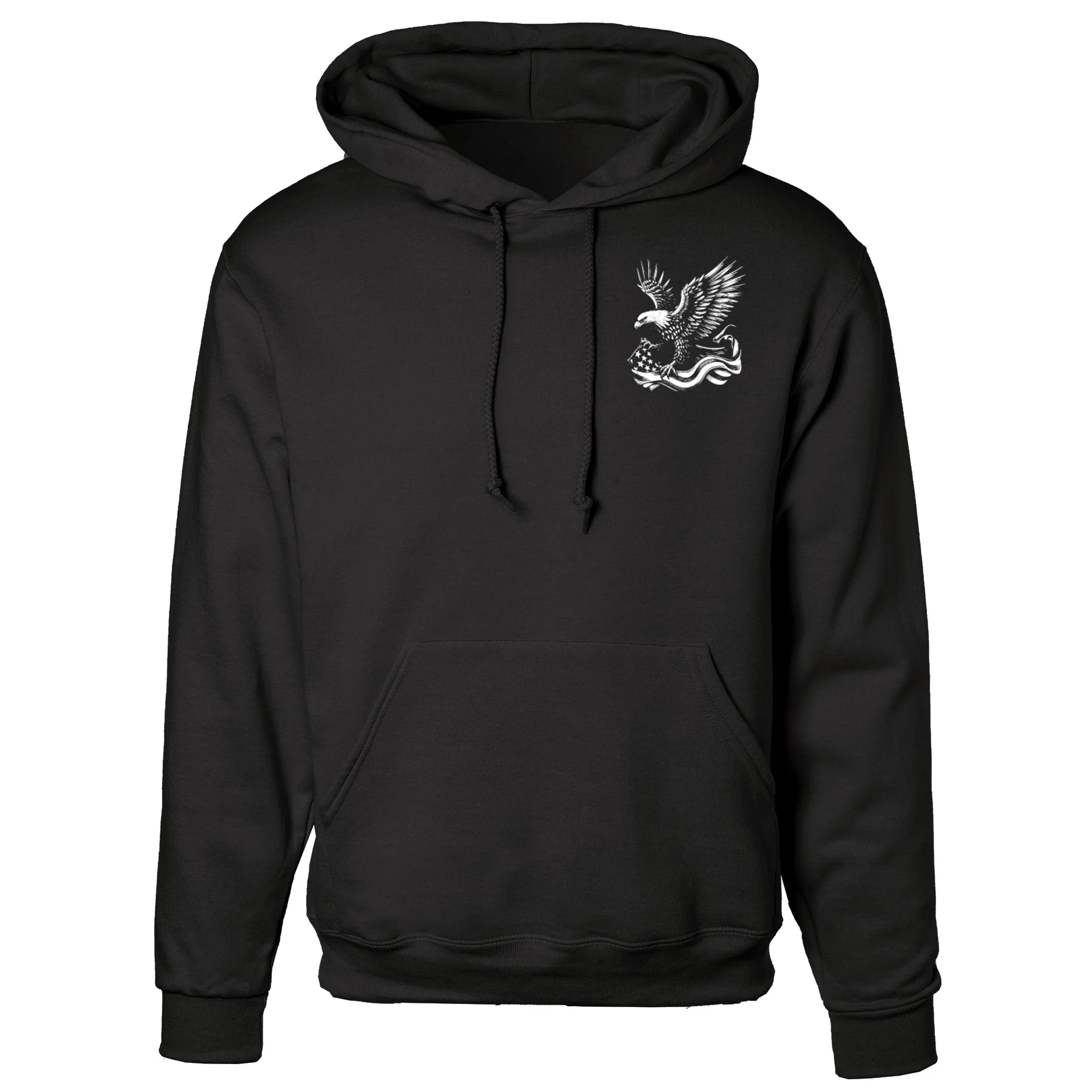 We The People 250 Years Eagle Hoodie- Back Design - Image 9