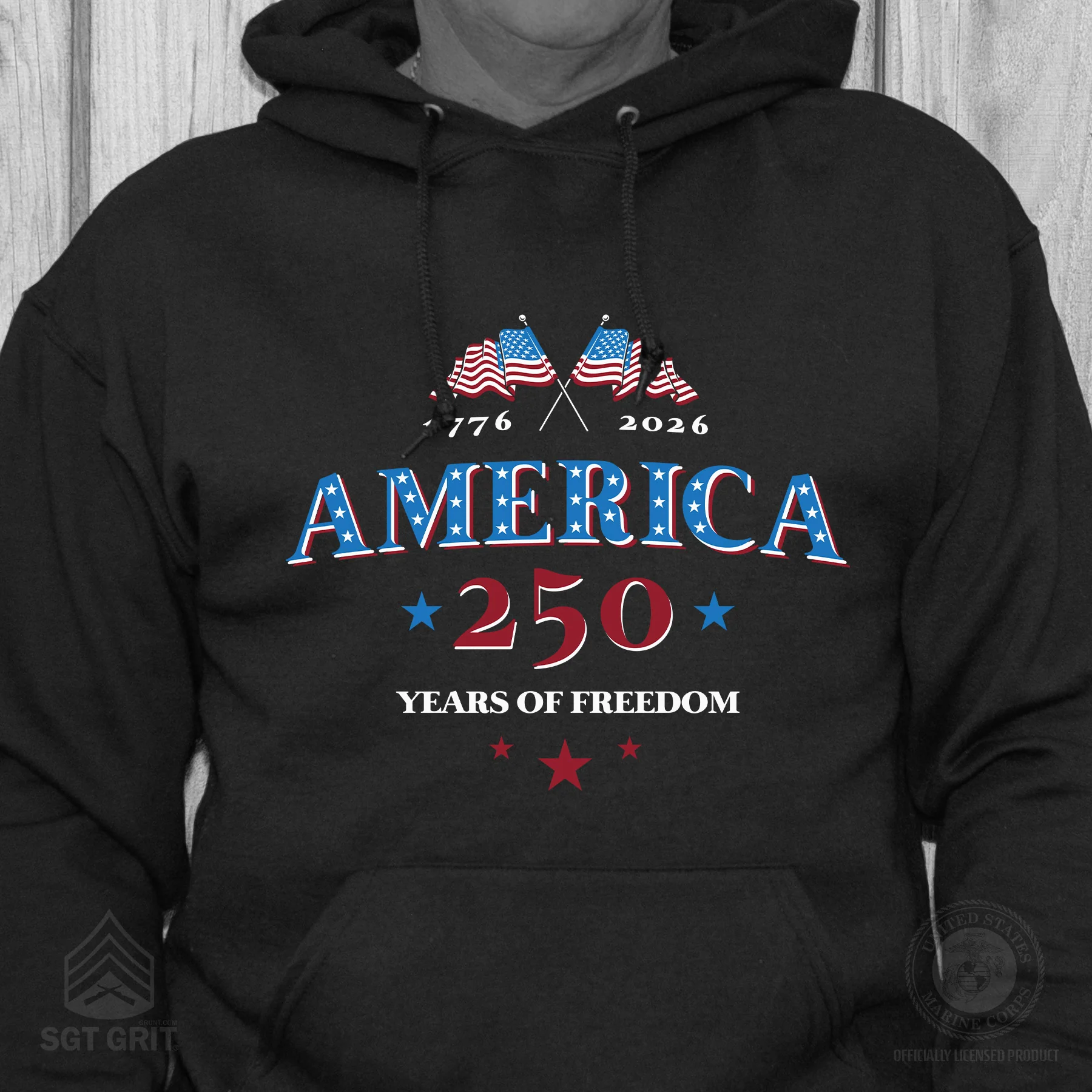America 250 Years of Freedom Hoodie - Image 6