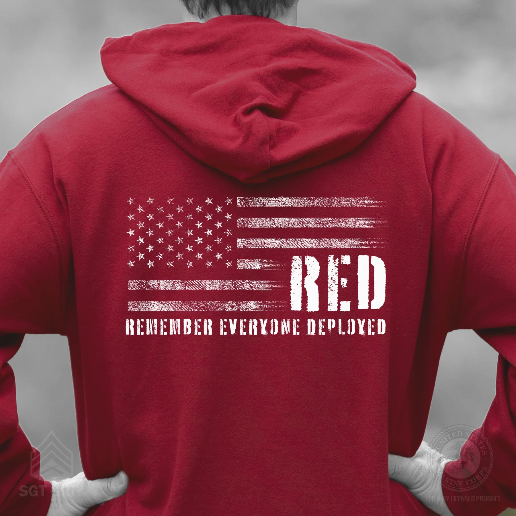 Remember Everyone Deployed Hoodie - Image 2