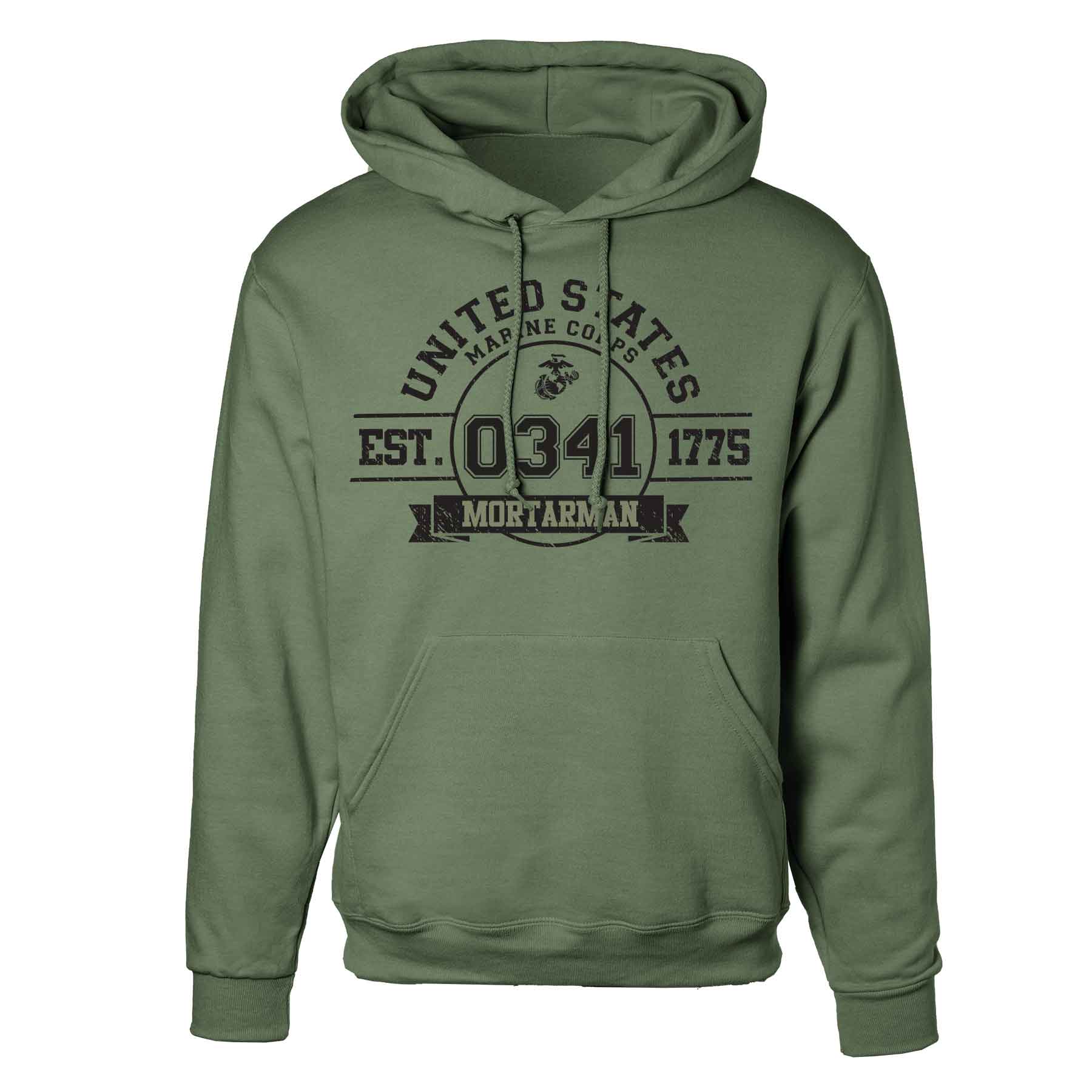 Choose Your Marine MOS Est. 1775 Hoodie - Image 2