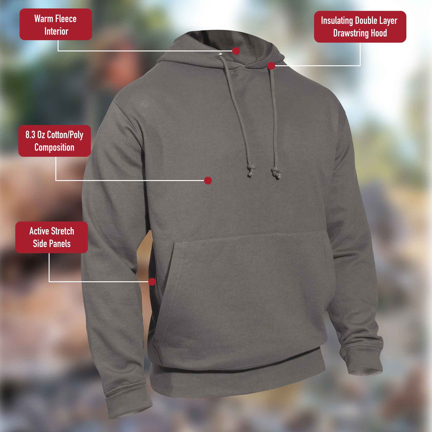 Woodland Camo Hoodie - Image 5