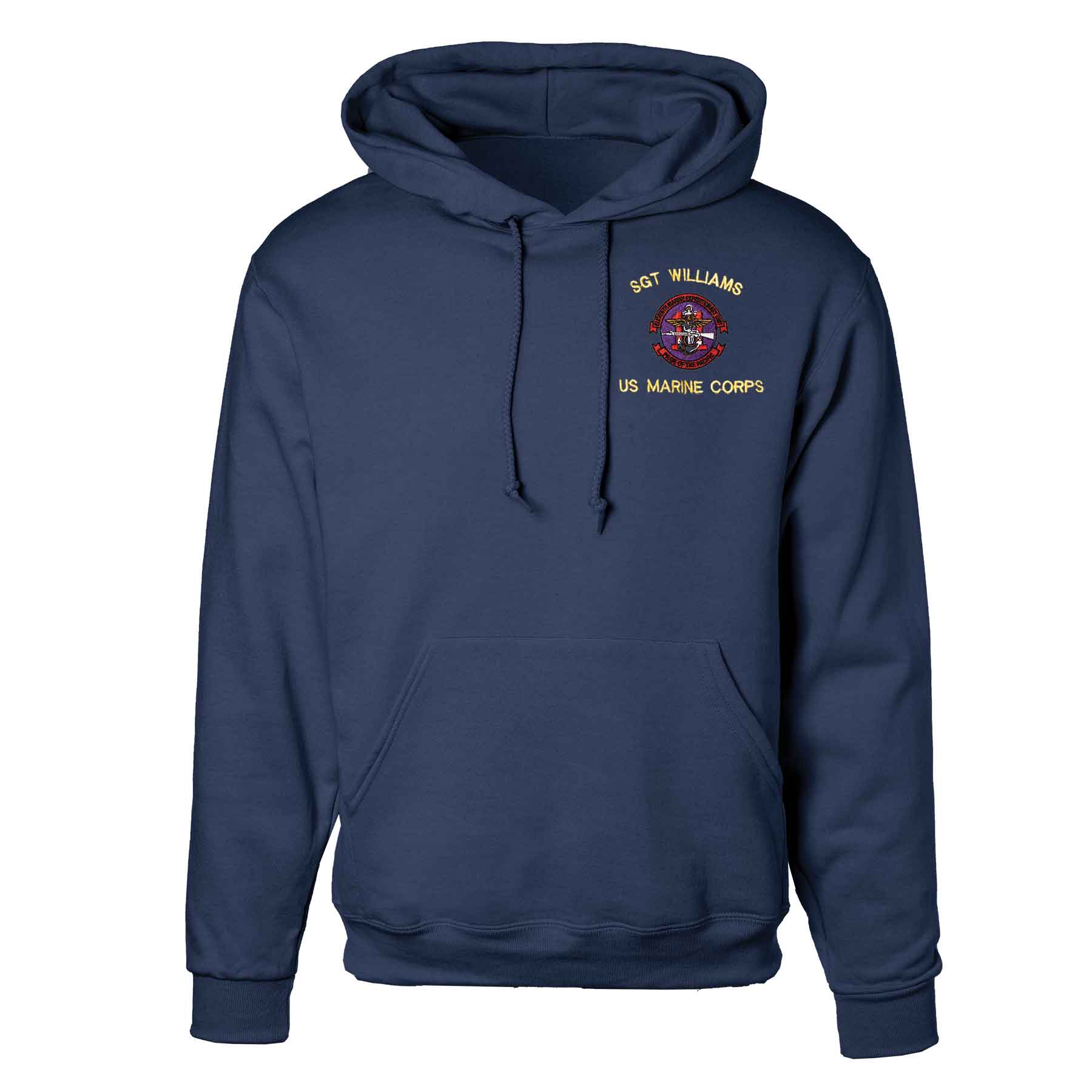 11TH MEU Pride Of The Pacific Embroidered Hoodie - Image 3